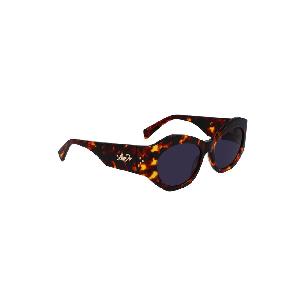 Braune Acetat-Sonnenbrille