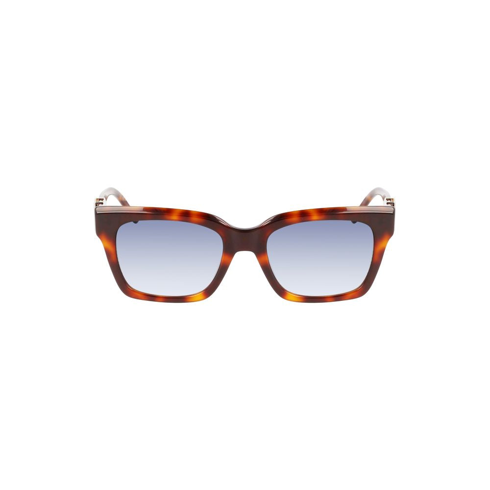 Braune Acetat-Sonnenbrille