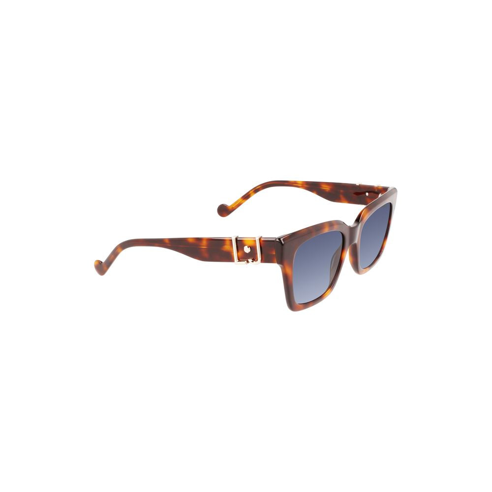 Braune Acetat-Sonnenbrille