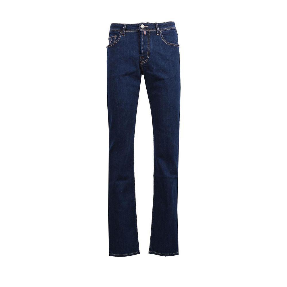 Blaue Baumwolljeans & Hose