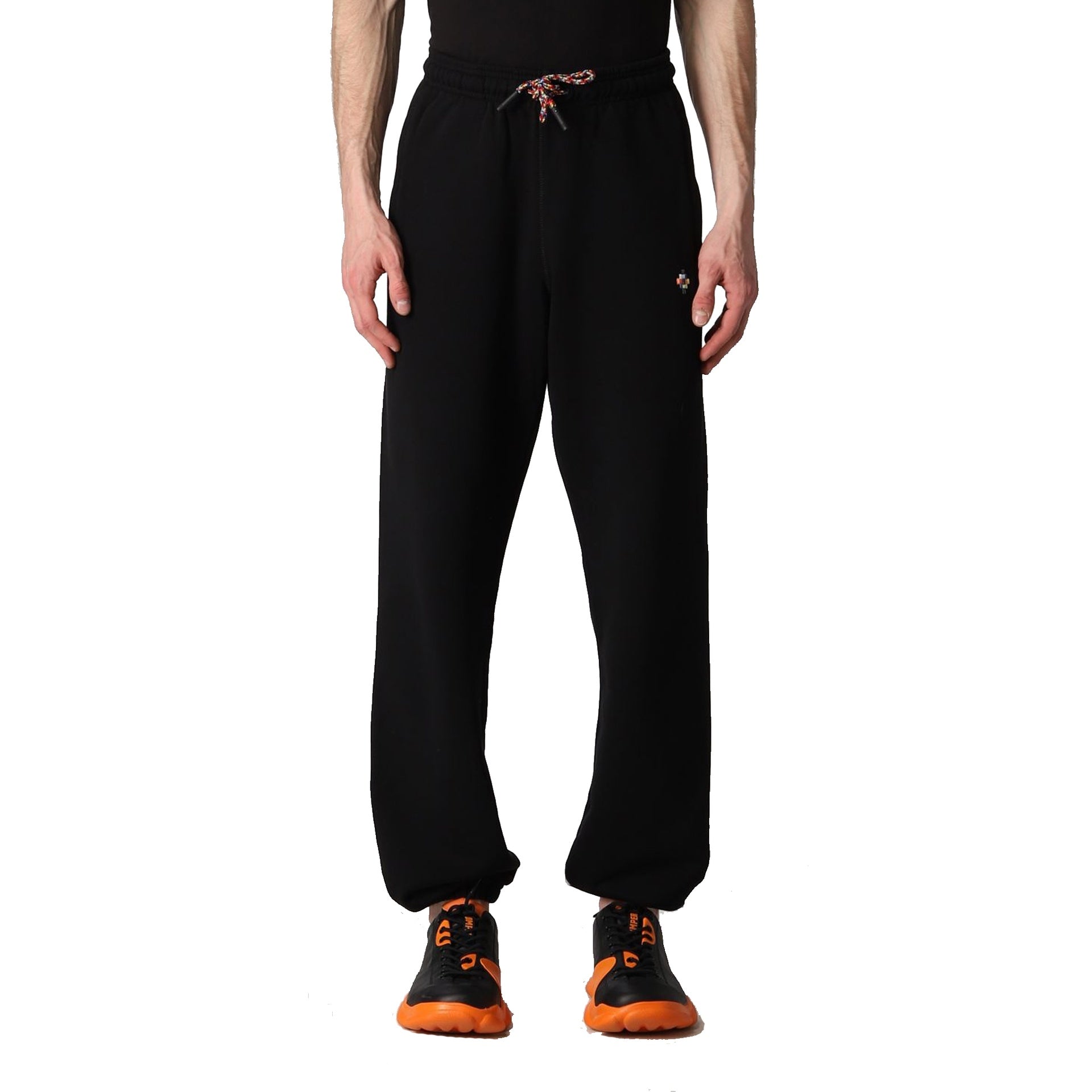 Marcelo Burlon County Of Milan-Marcelo Burlon Track Pants-MEN CLOTHING-Black-Deal-Outlet-by-ARCHIVIST