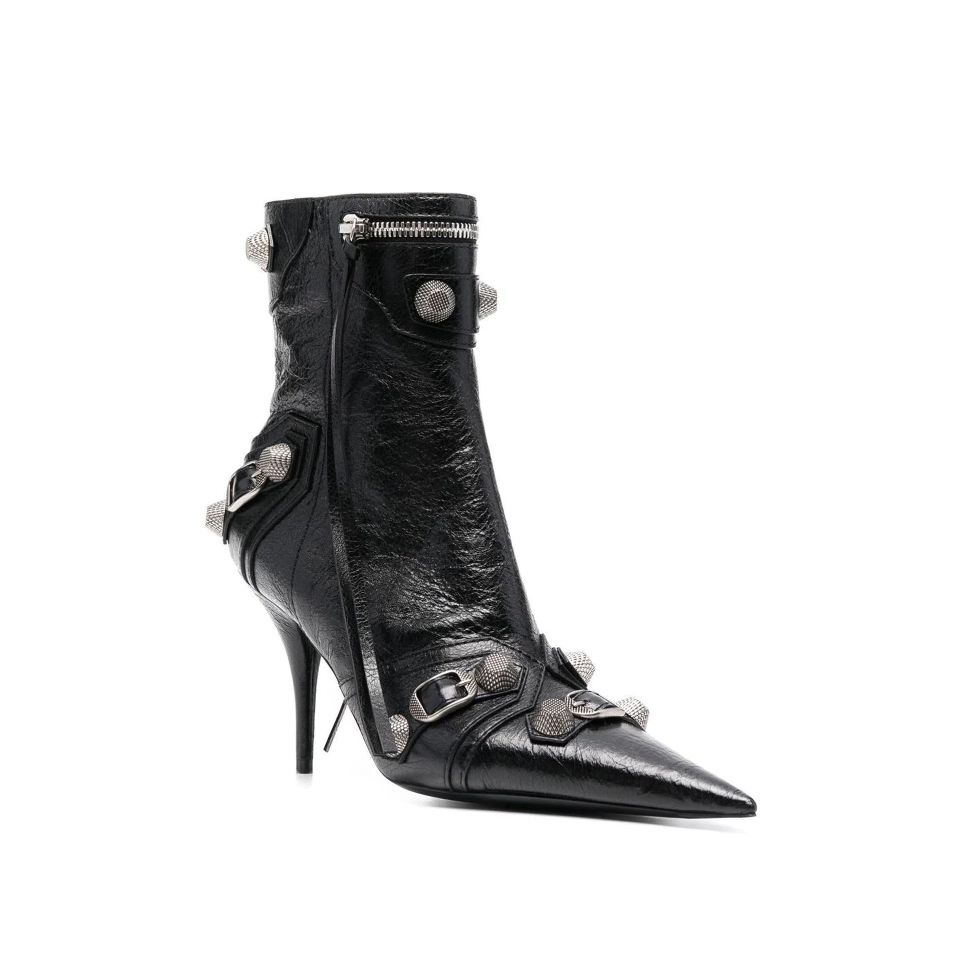 Balenciaga-Balenciaga Cagole Boots-WOMEN SHOES-Black-Deal-Outlet-by-ARCHIVIST