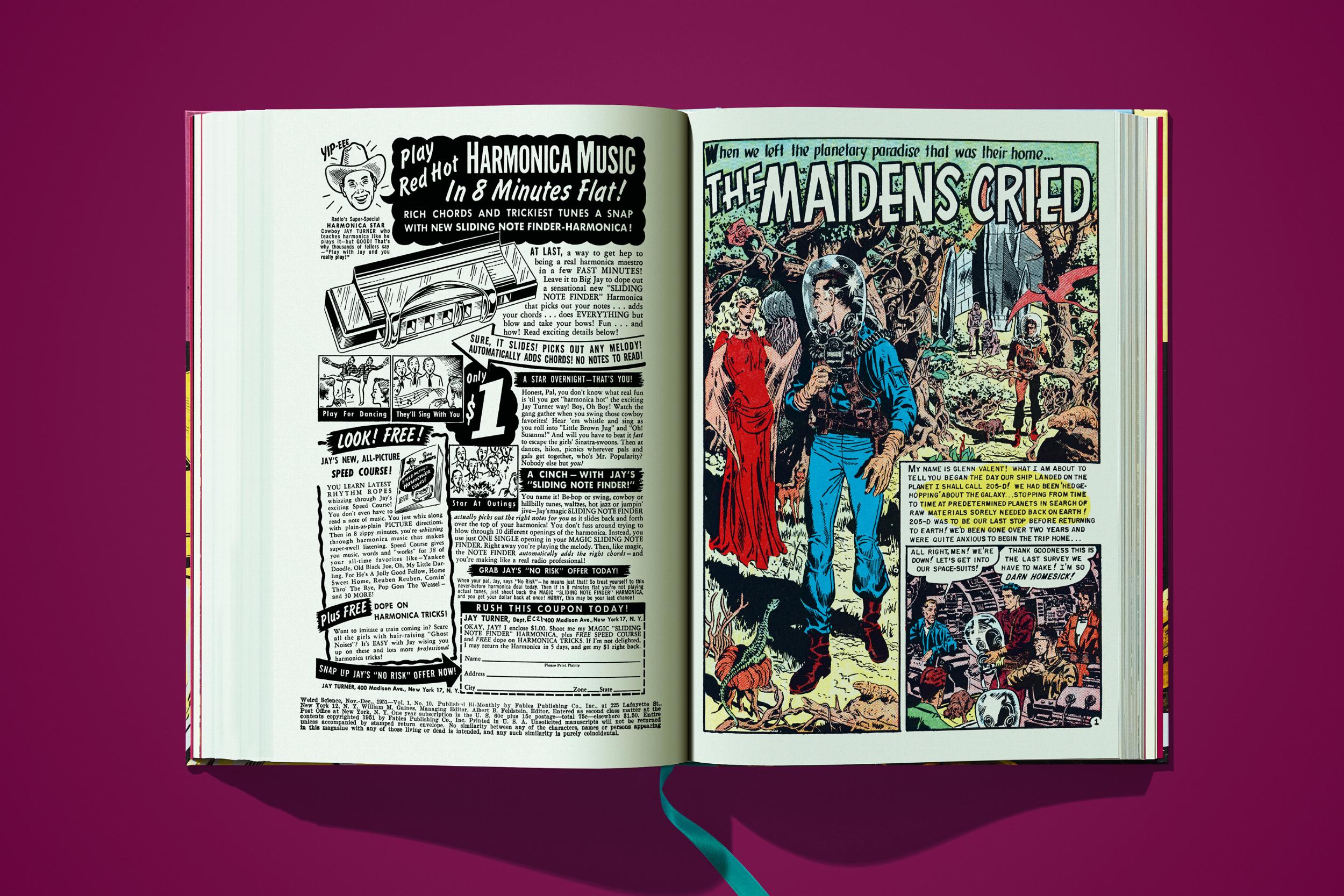 Taschen-EC Comics Library. Weird Science. Vol. 1 (English)-Comics-Black-Deal-Outlet-by-ARCHIVIST