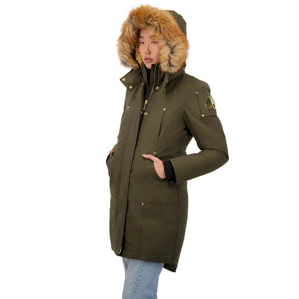 Armee Baumwolle Frauen Parka