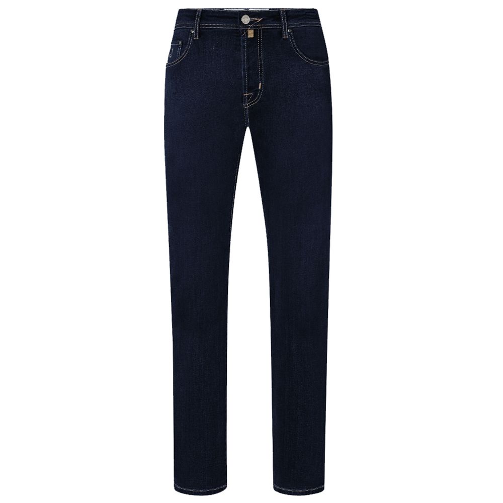 Blaue Baumwolljeans & Hose