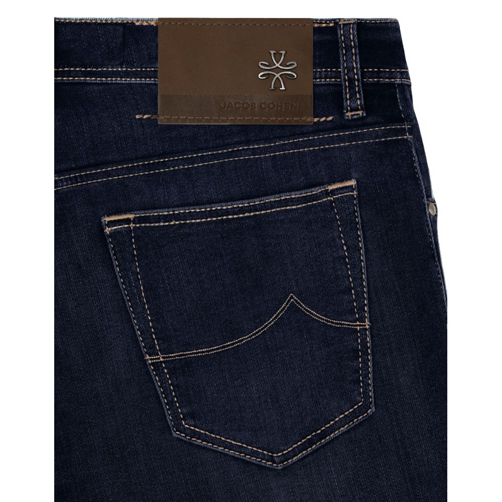 Blaue Baumwolljeans & Hose