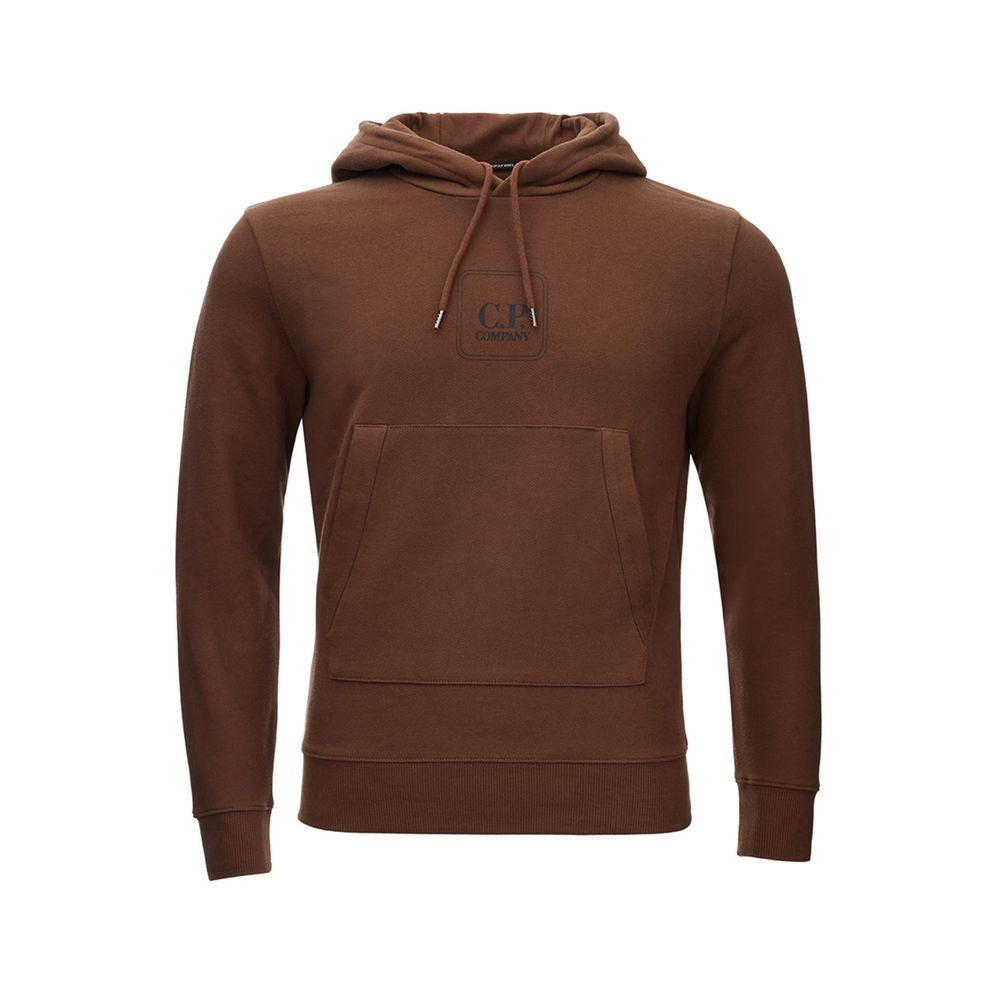 Elevated Brauner Baumwollpullover für Männer