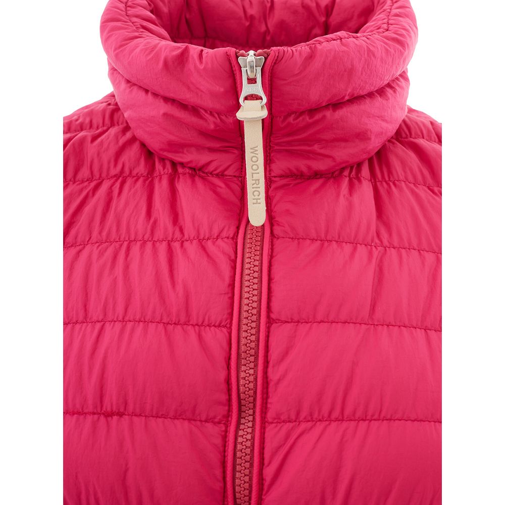 Fuchsia Eleganz Polyamid Jacke