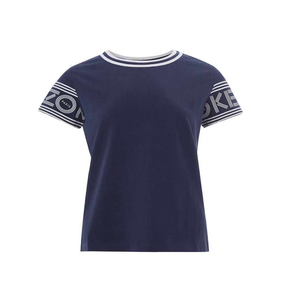 Blaue Baumwolle Tops & T-Shirt