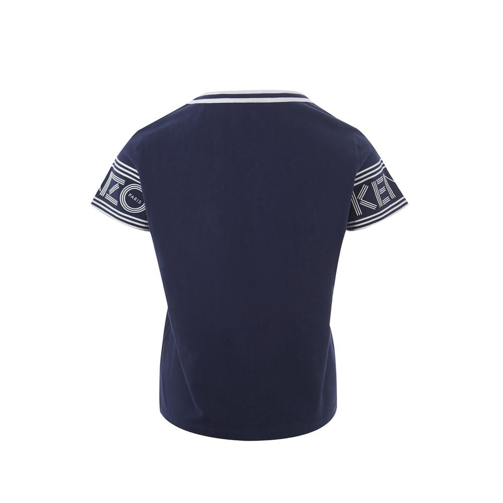 Blaue Baumwolle Tops & T-Shirt