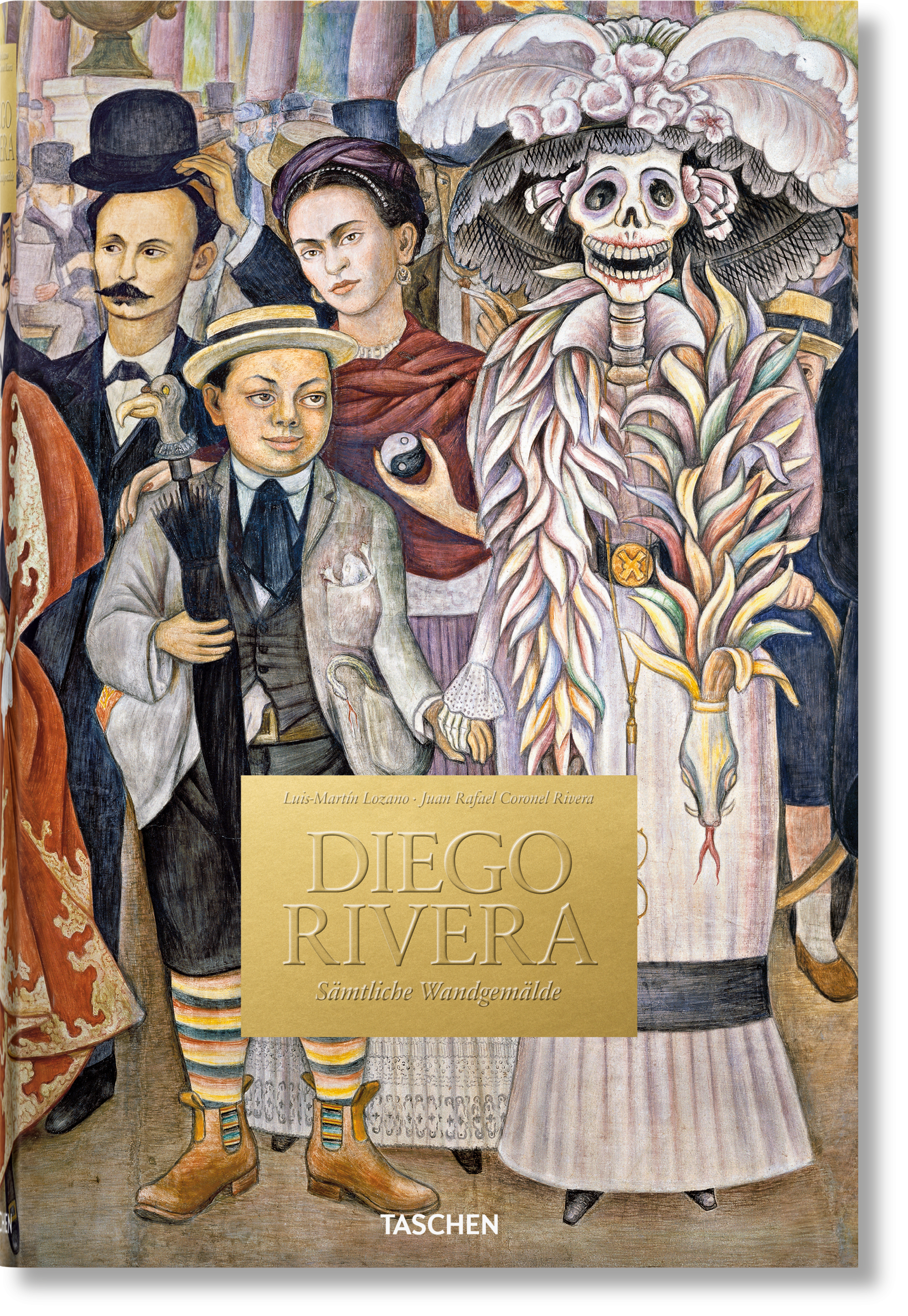 Taschen-Diego Rivera. Sämtliche Wandgemälde (German)-Art-Black-Deal-Outlet-by-ARCHIVIST