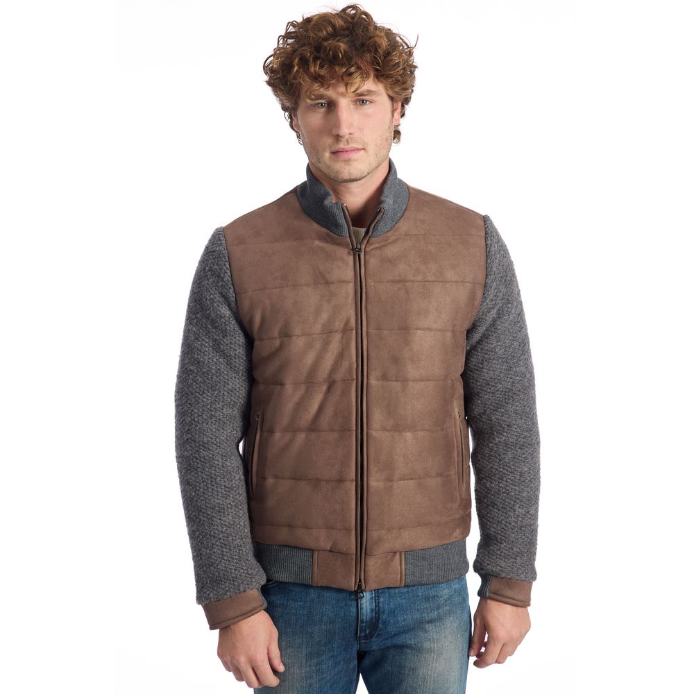 Braune ECOMONTONE Jacke