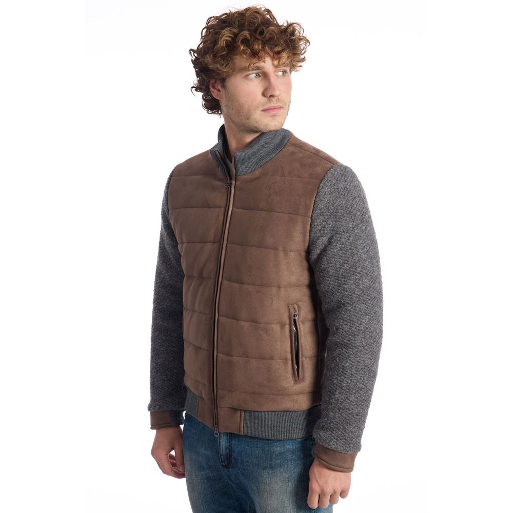 Braune ECOMONTONE Jacke