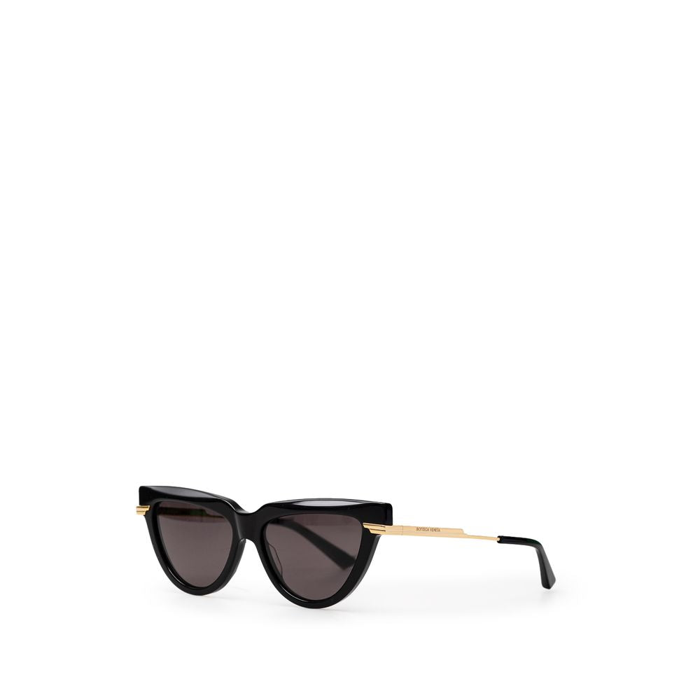 Schwarze Acetat-Sonnenbrille