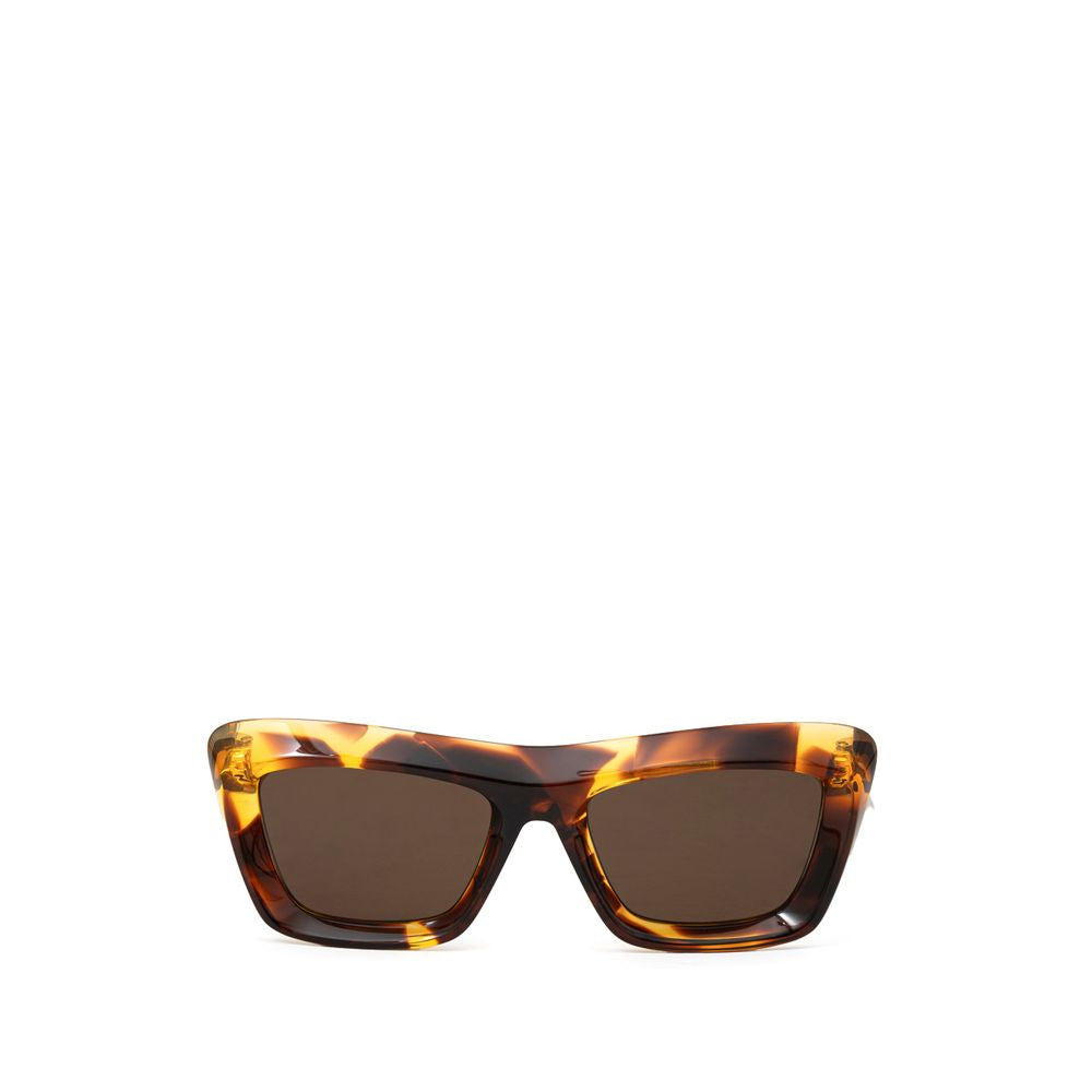 Braune Acetat-Sonnenbrille