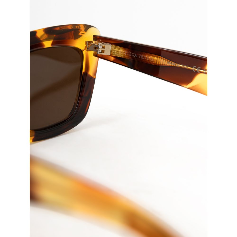 Braune Acetat-Sonnenbrille