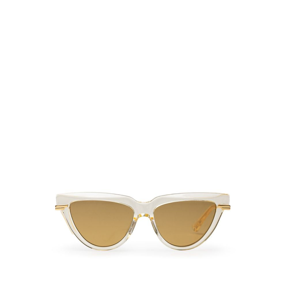 Beige Acetat-Sonnenbrille