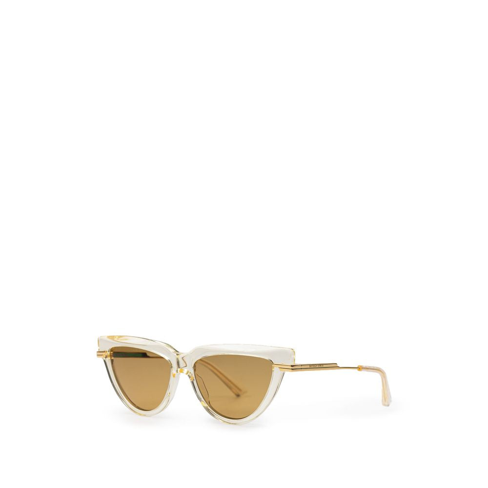 Beige Acetat-Sonnenbrille