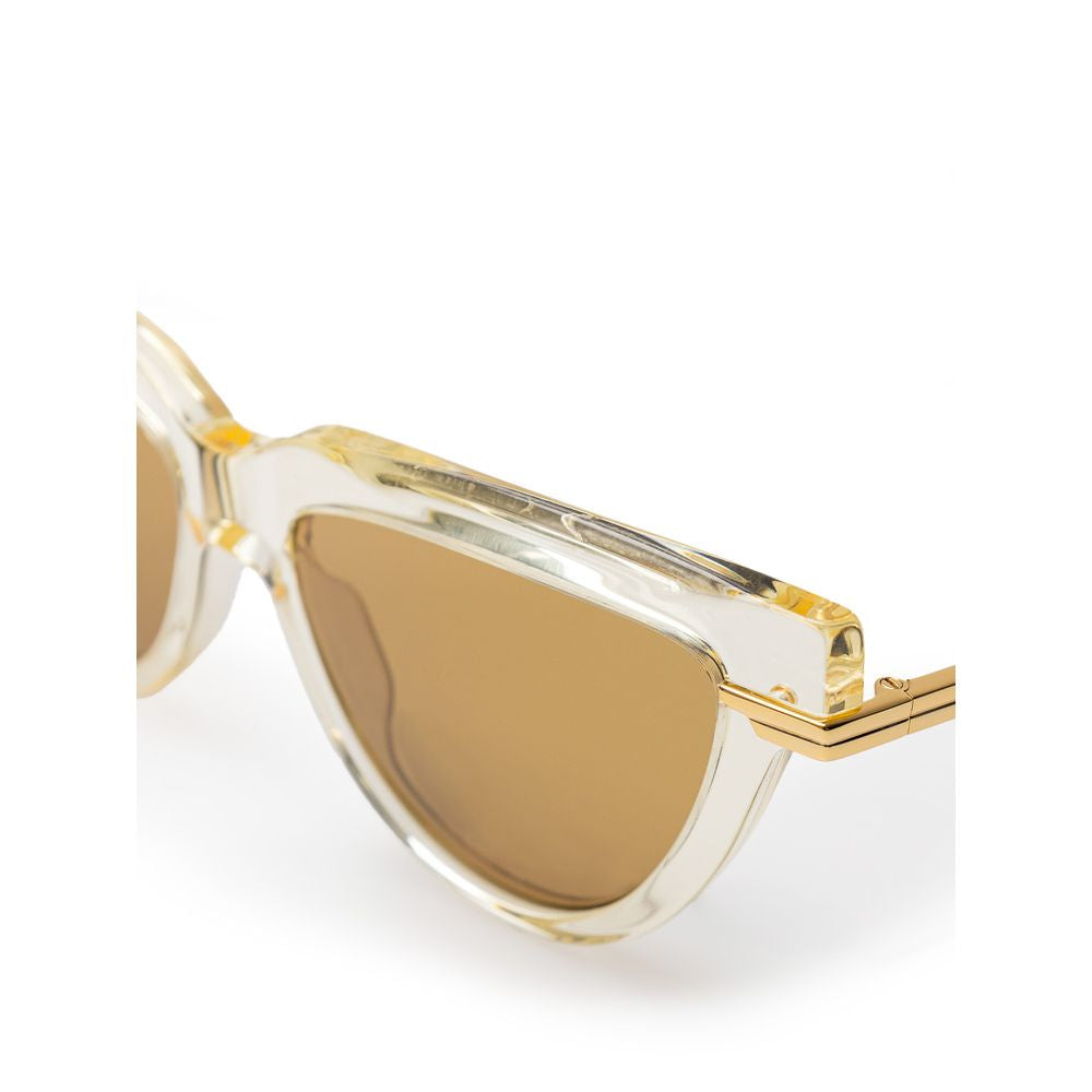 Beige Acetat-Sonnenbrille