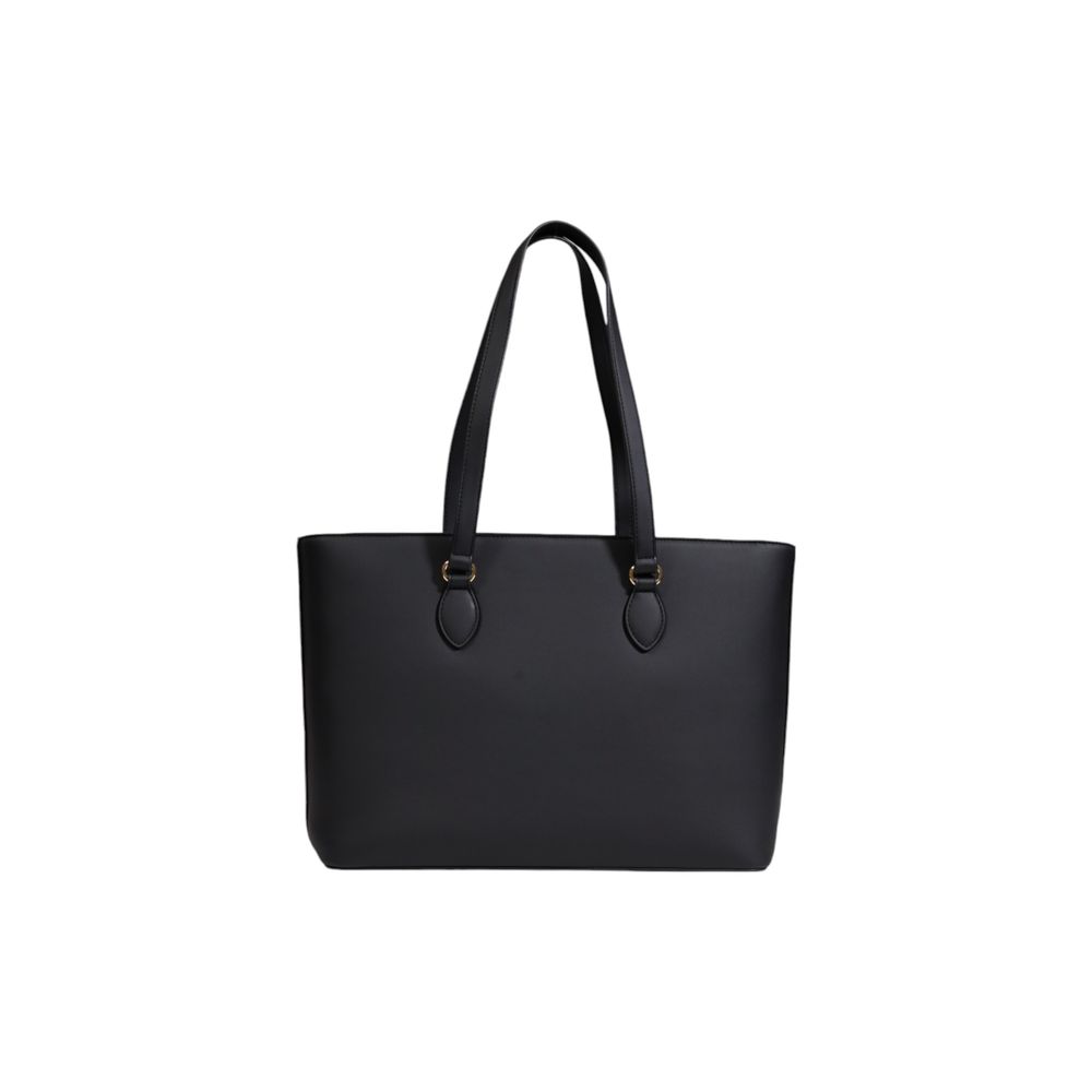 Schwarze Polyethylen-Handtasche