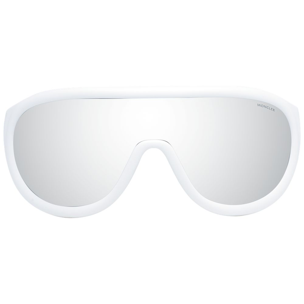 Weiße Unisex-Sonnenbrille