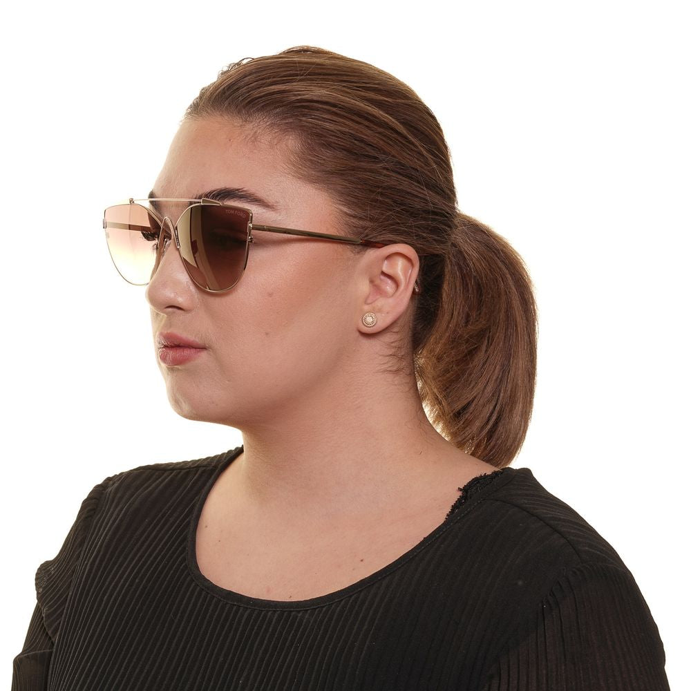 Rose Gold Frauen Sonnenbrille