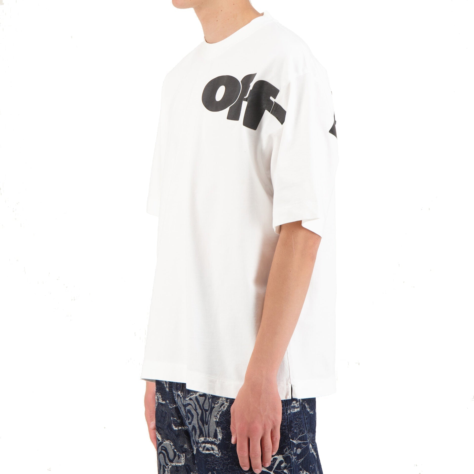 Off White-Off-White Shared logo skate T-shirt-MEN CLOTHING-Black-Deal-Outlet-by-ARCHIVIST