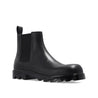 Bottega Veneta-Bottega Veneta Leather Ankle Boots-MEN SHOES-Black-Deal-Outlet-by-ARCHIVIST