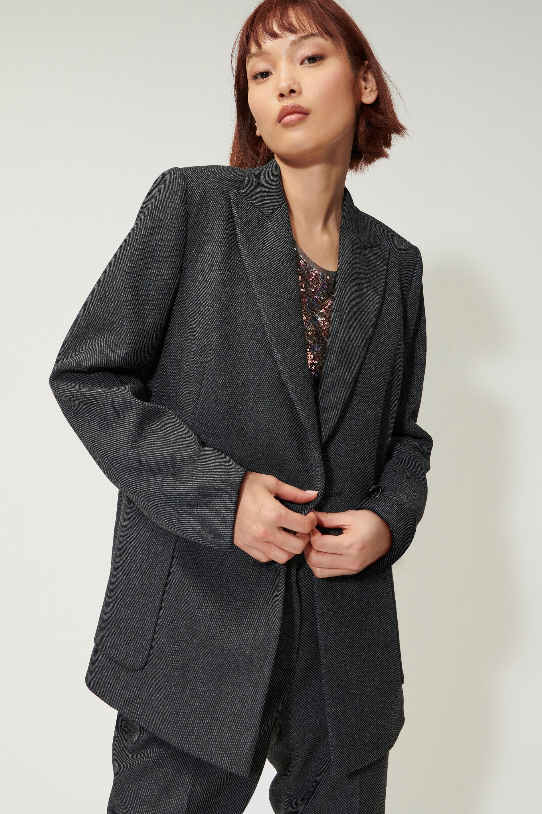 Gabardine-Blazer