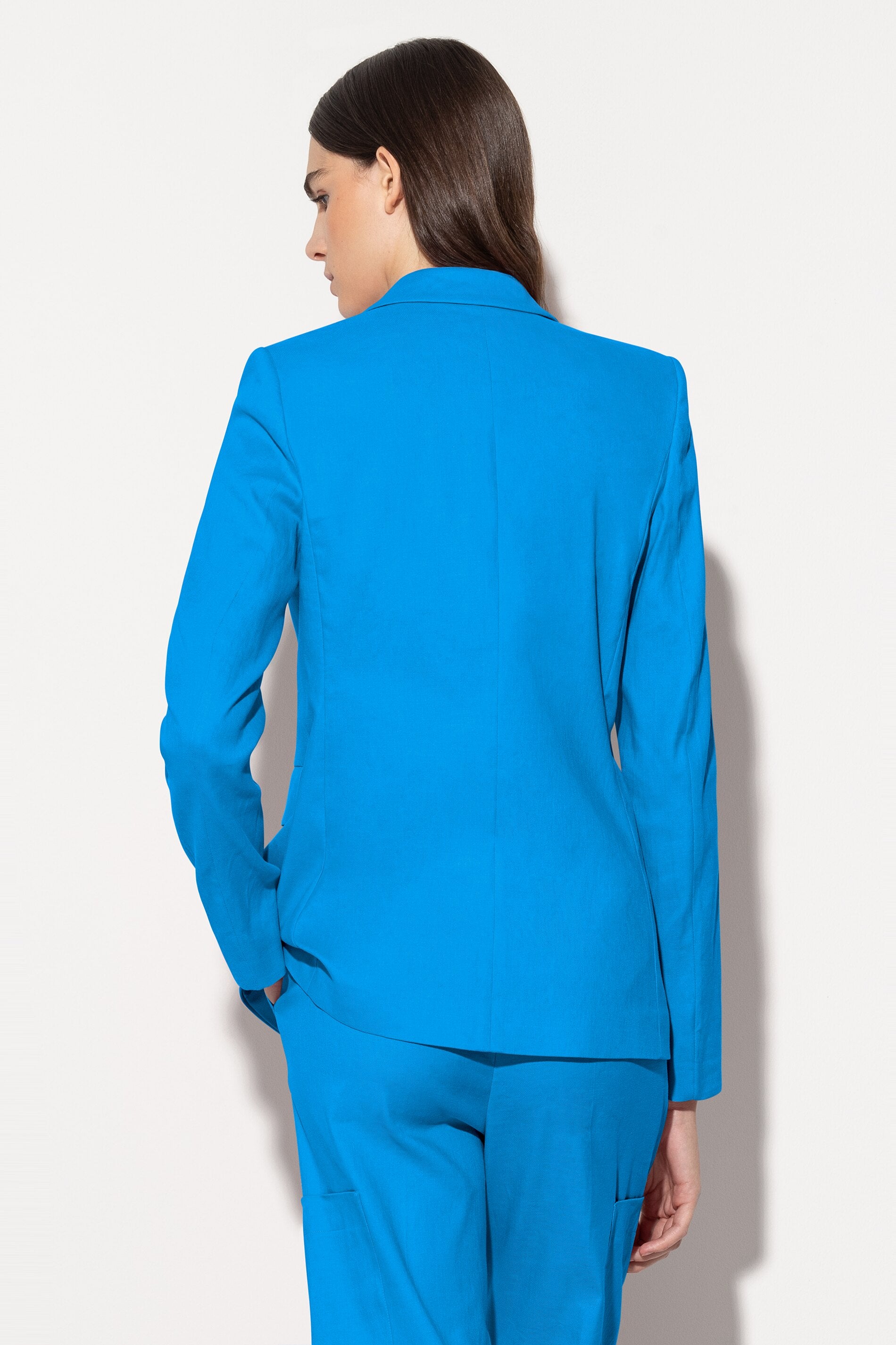 Blazer aus Leinen-Mix