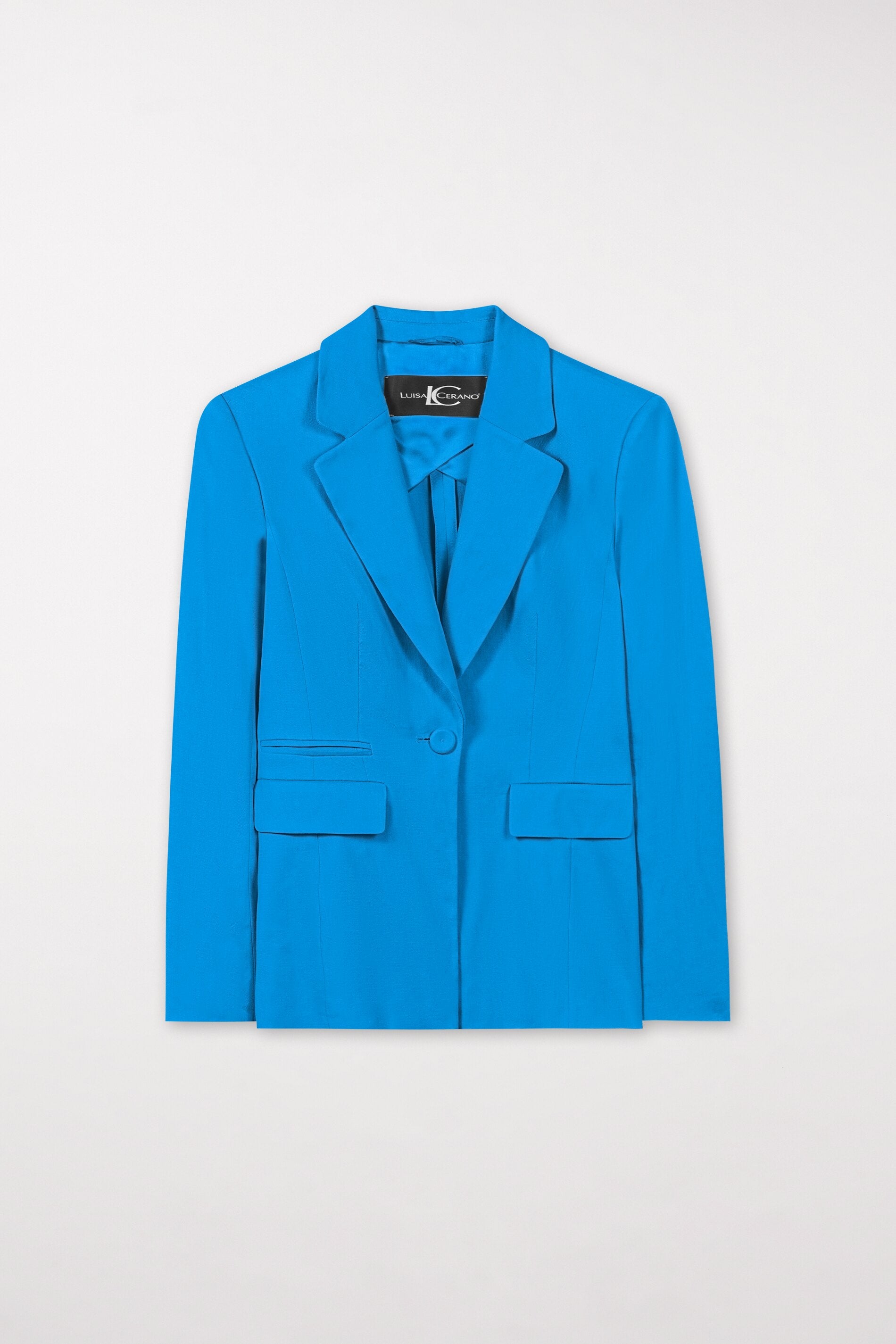 Blazer aus Leinen-Mix