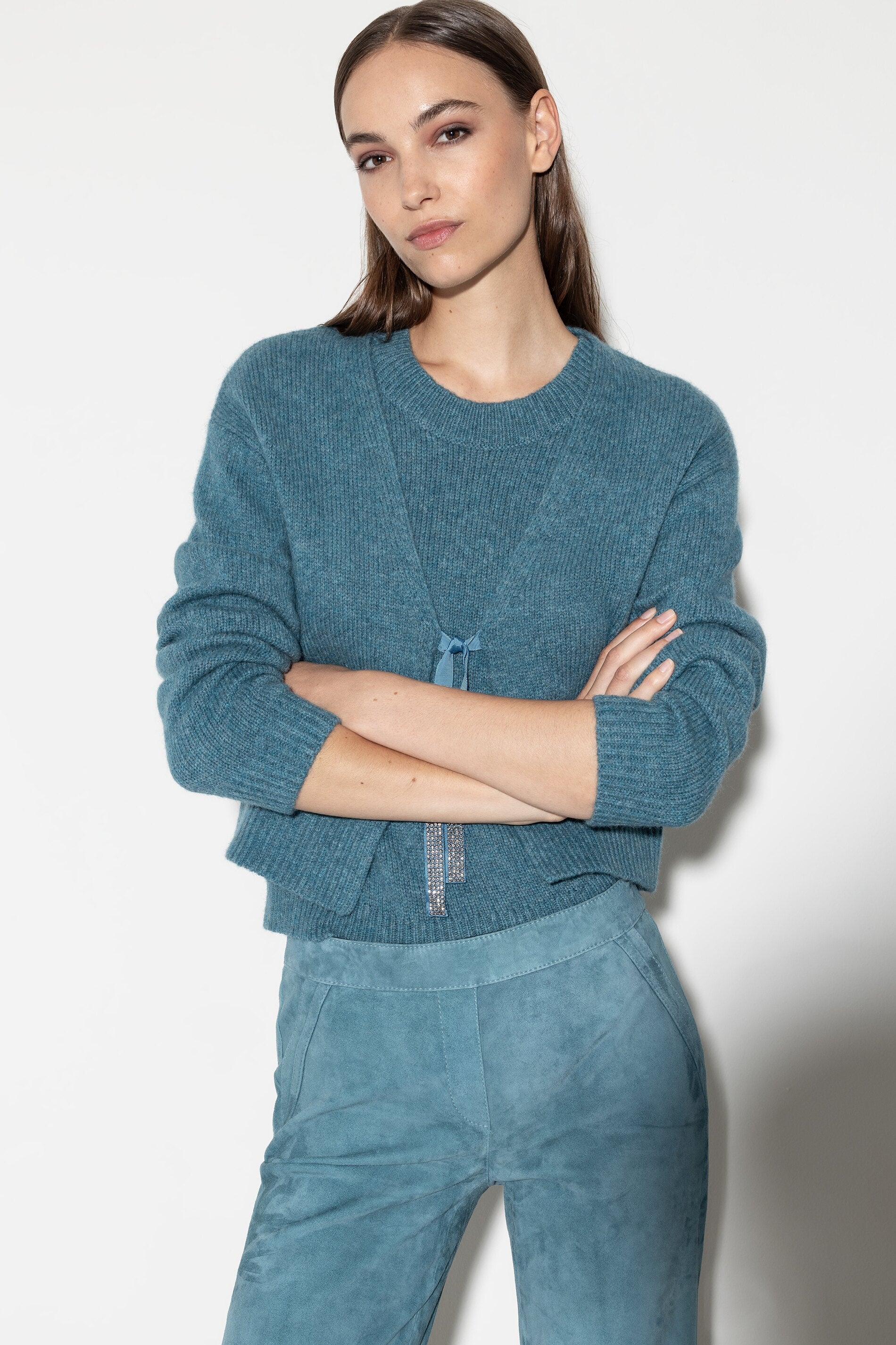 Cardigan aus Woll-Mix