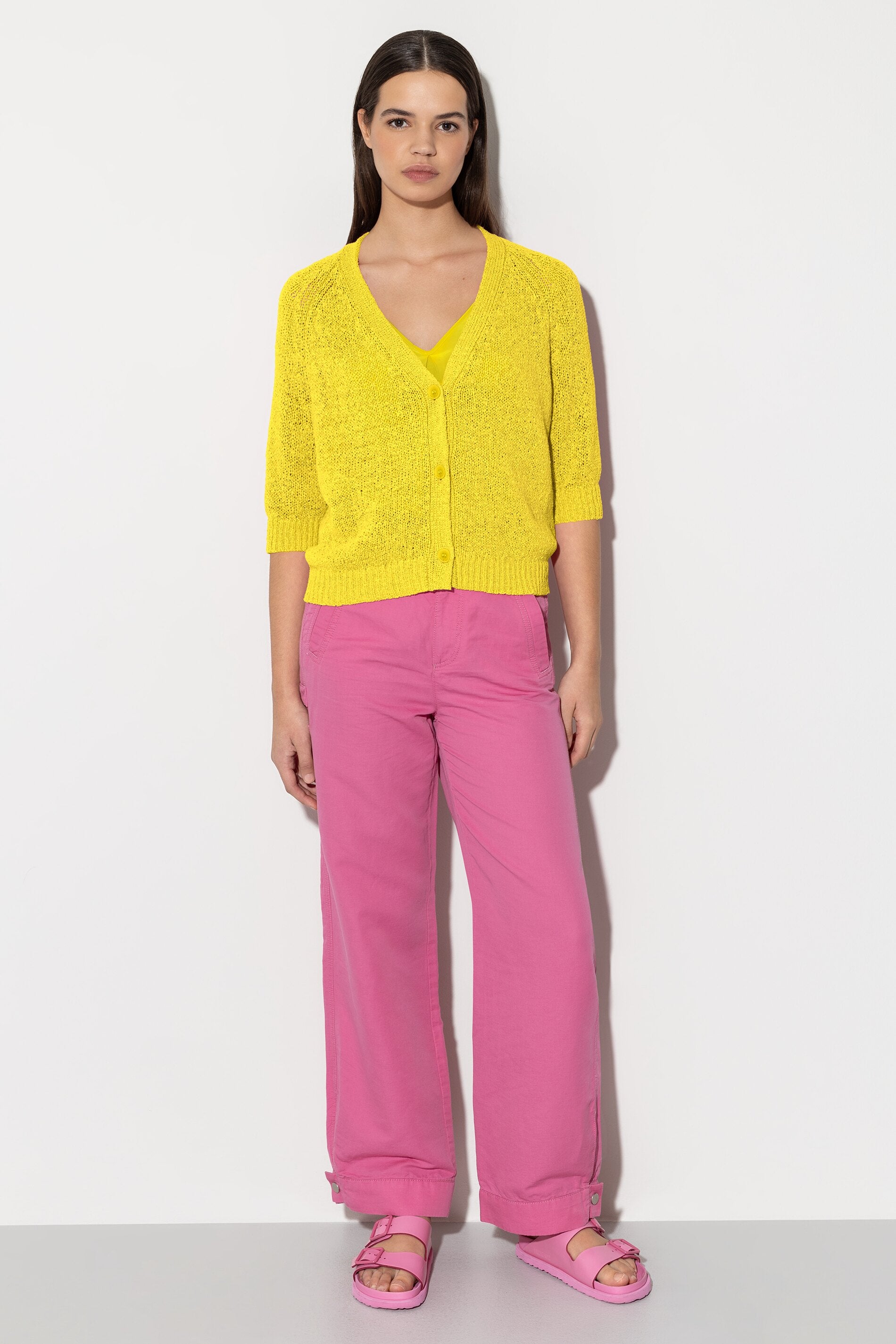 Cardigan mit verkürztem Ärmel