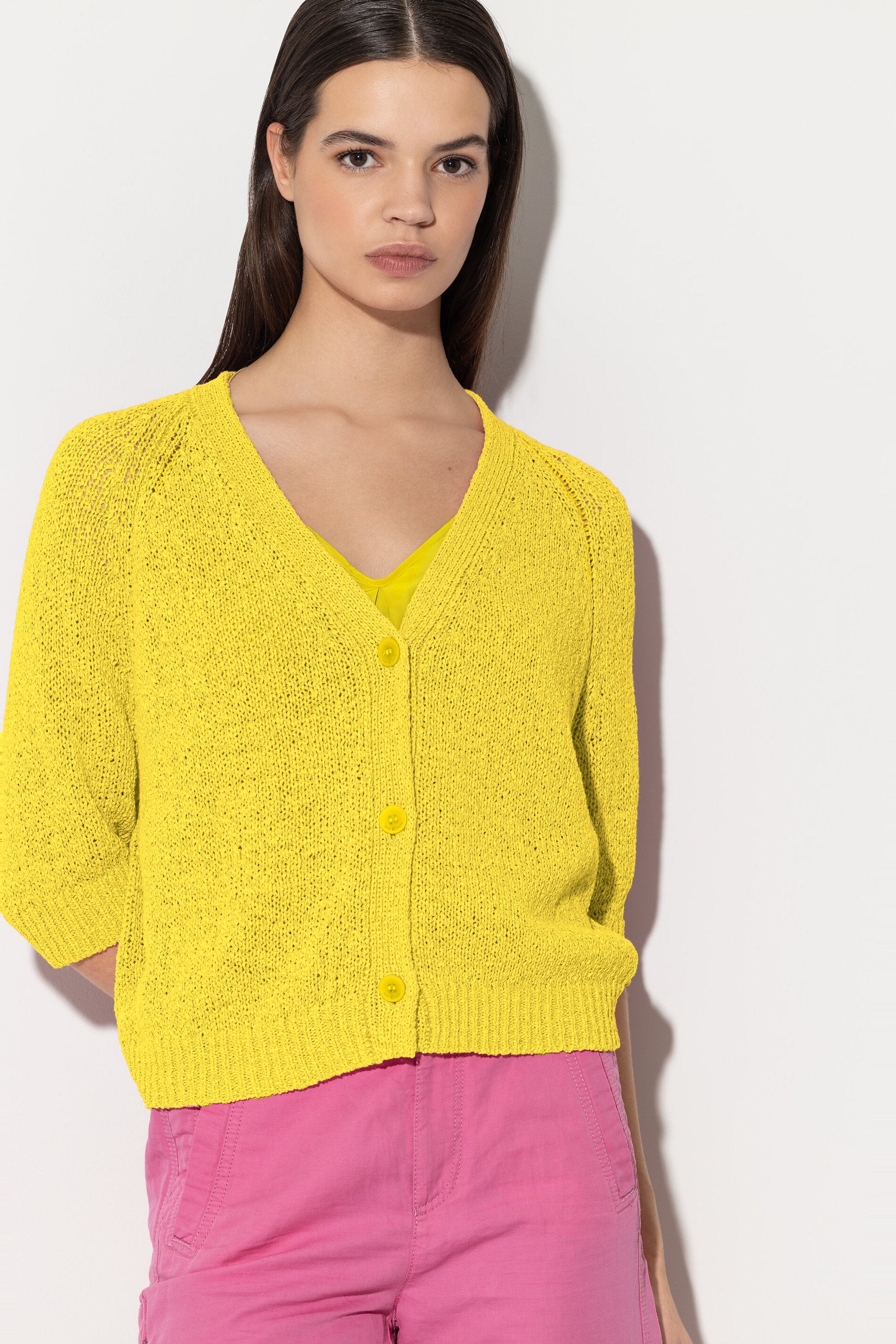 Cardigan mit verkürztem Ärmel