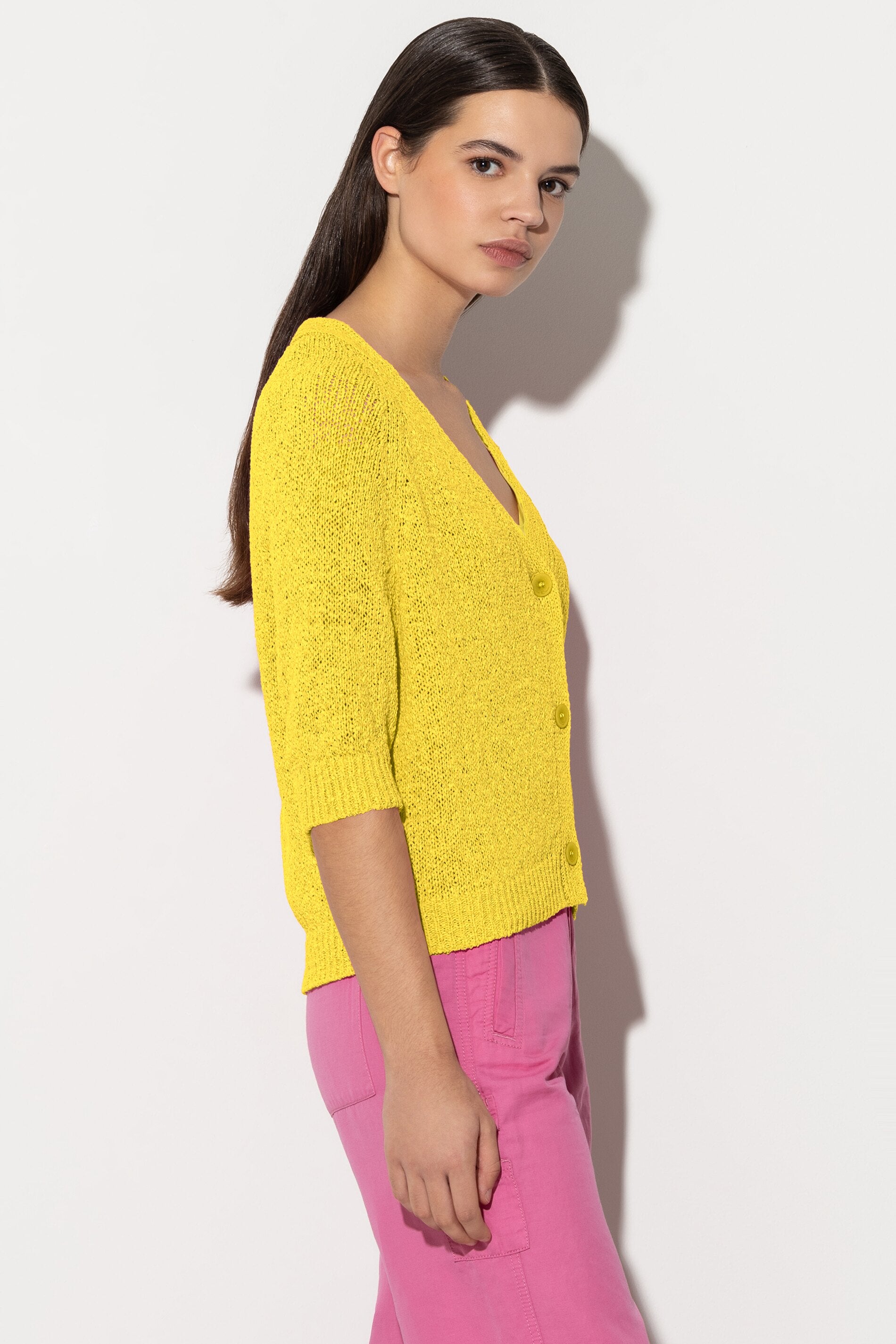 Cardigan mit verkürztem Ärmel