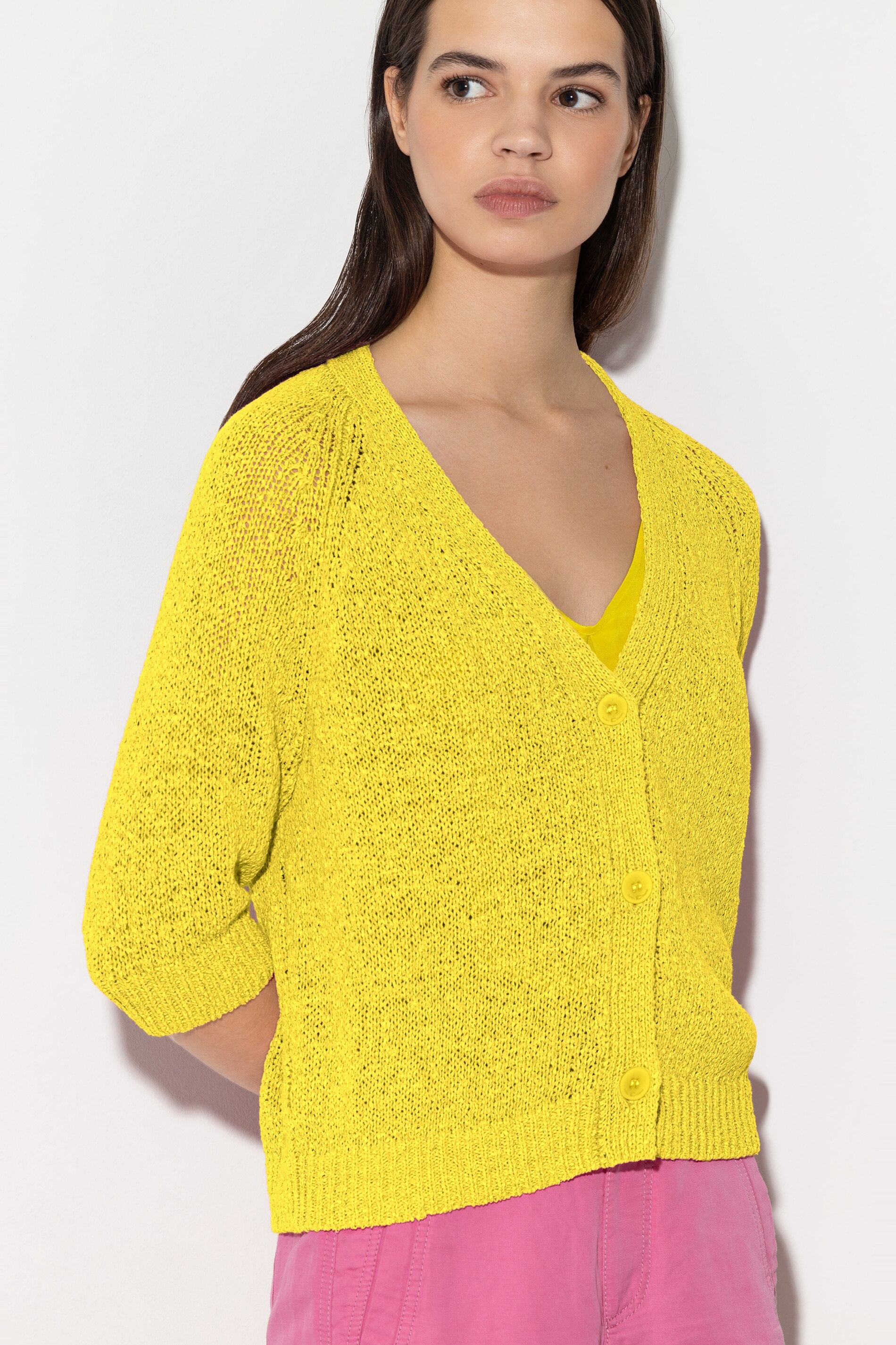 Cardigan mit verkürztem Ärmel