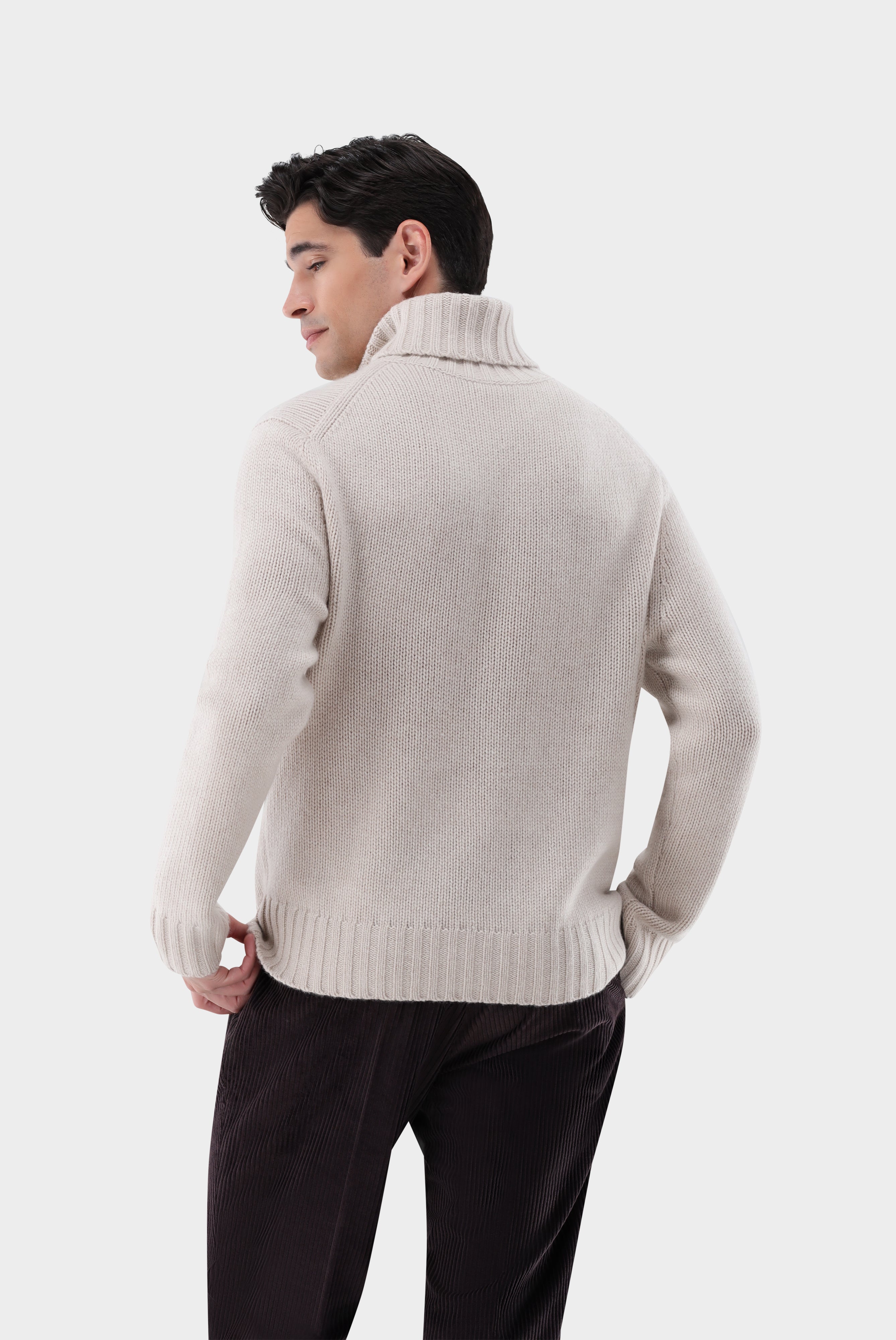 Rollkragenpullover aus Kaschmir