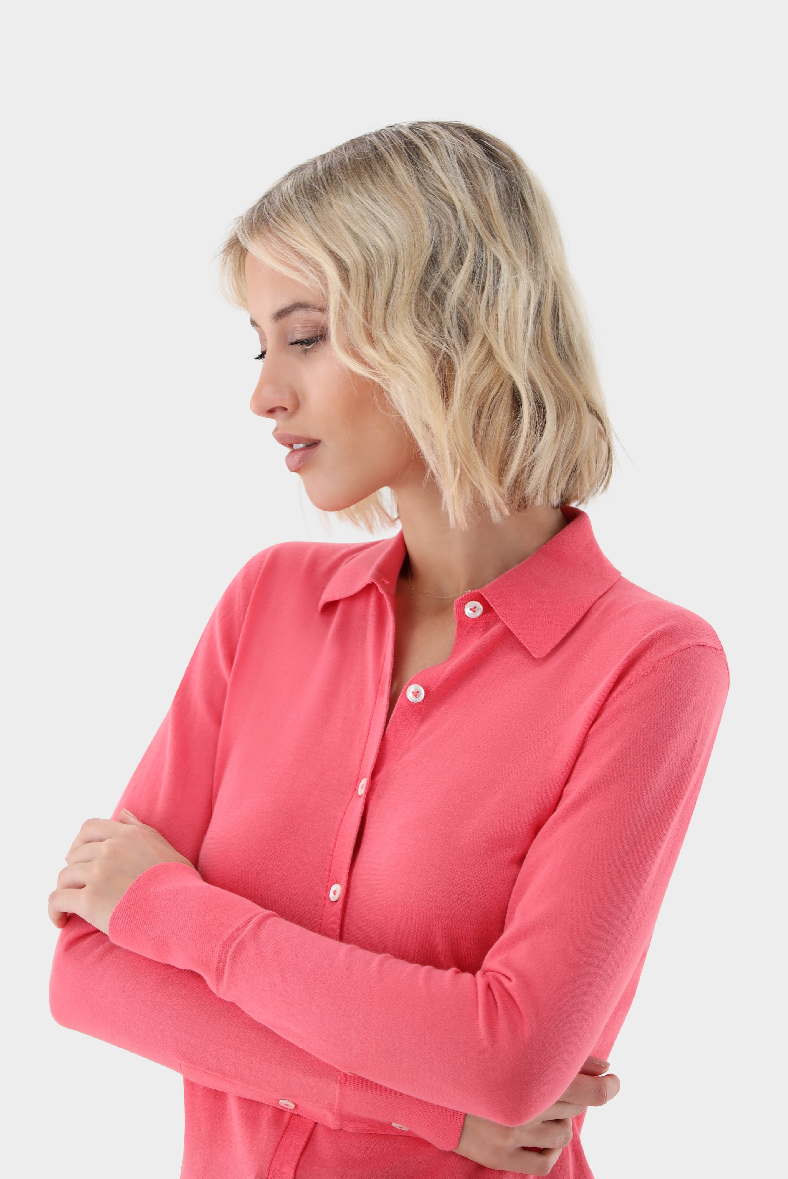 Strick Shirt aus Baumwolle