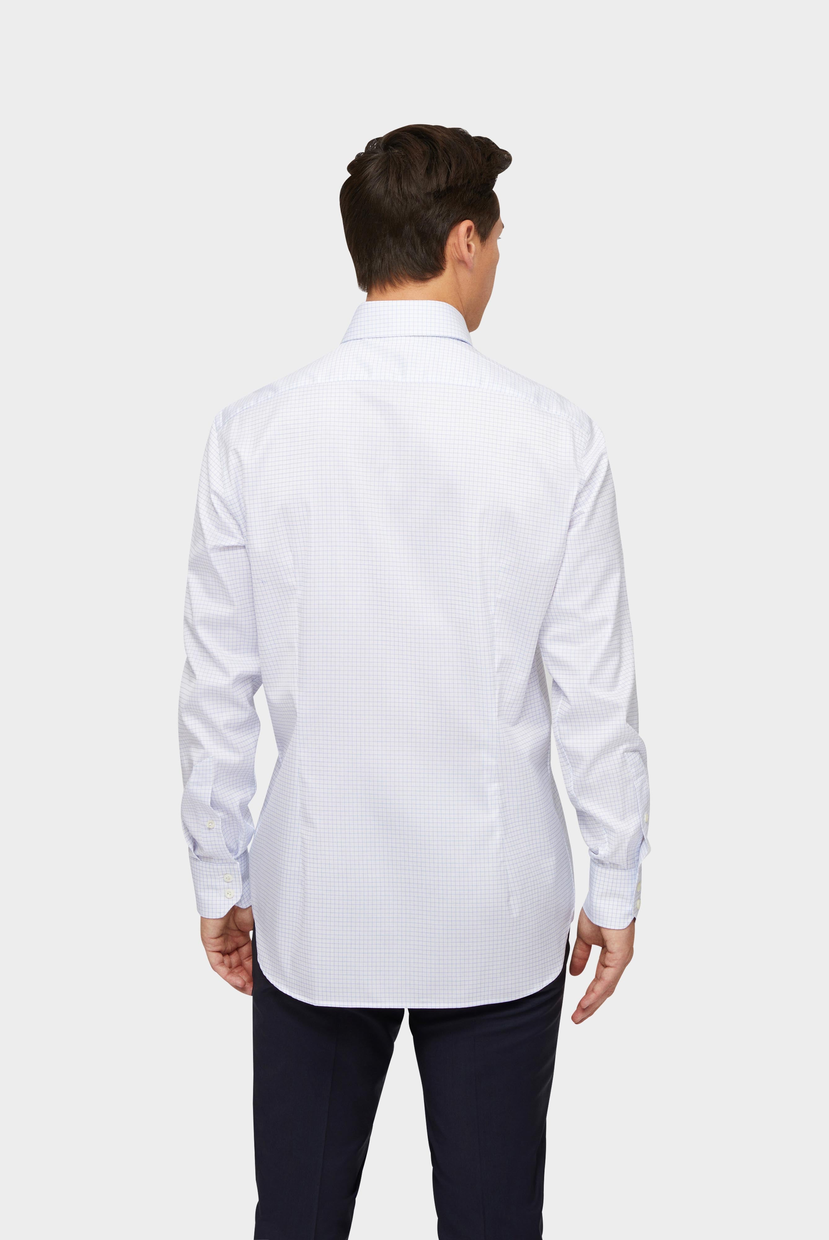 Van Laack-Bügelfreies Twill Business Hemd Tailor Fit Blau-Hemden & Blusen-Black-Deal-Outlet-by-ARCHIVIST