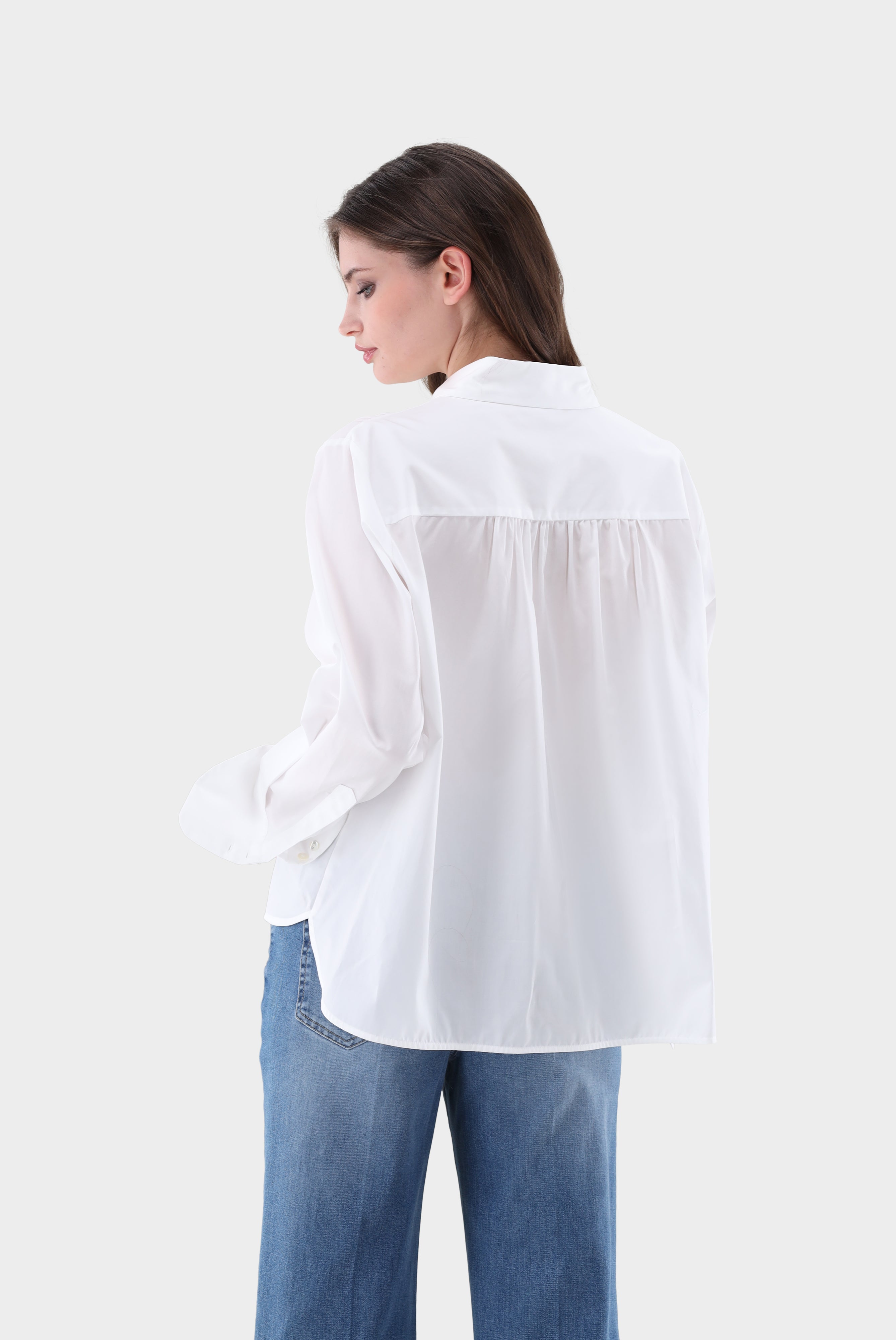 Lockere Cropped Bluse