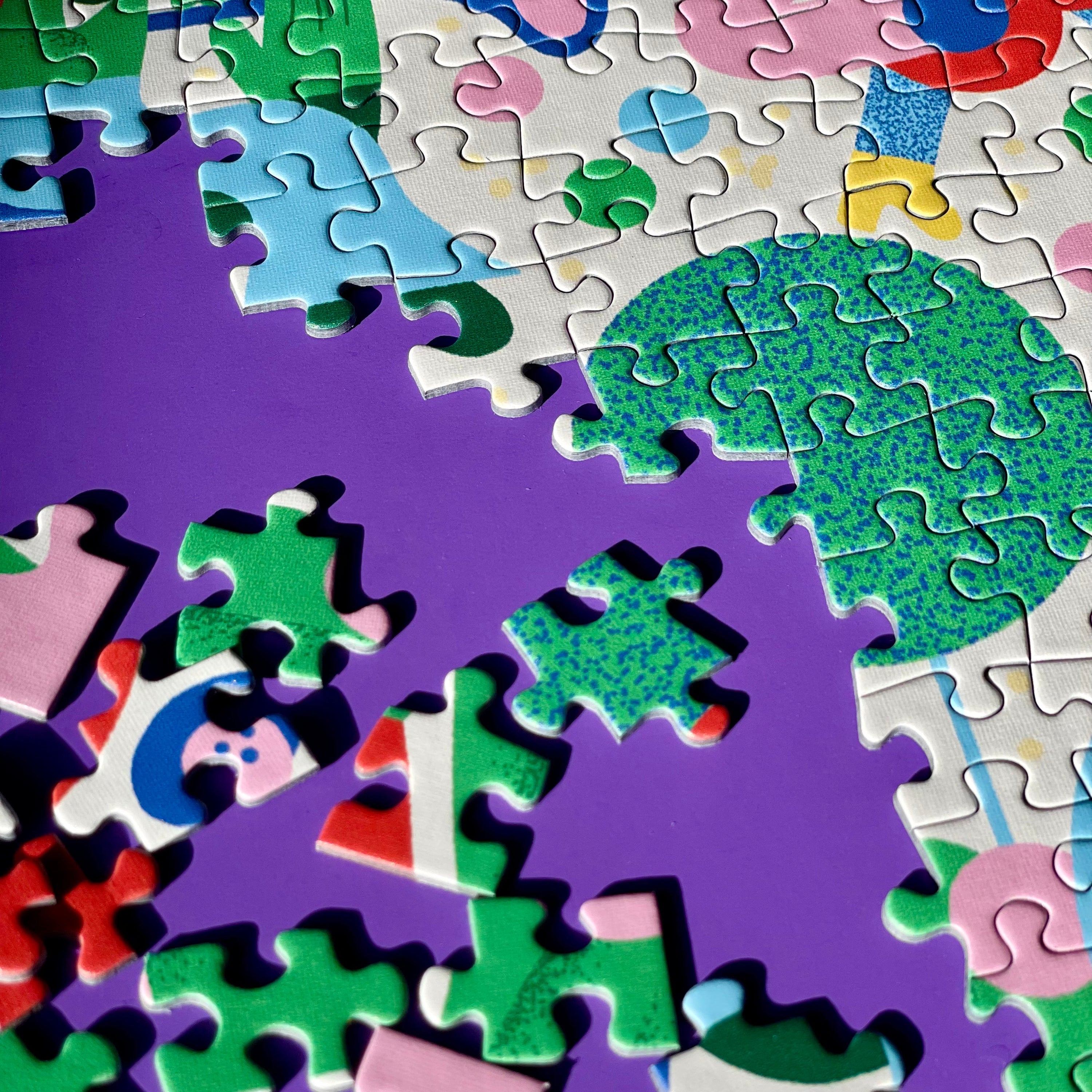 Das Puzzle Kollektiv-"Dream Parade"-500 Teile-Black-Deal-Outlet-by-ARCHIVIST