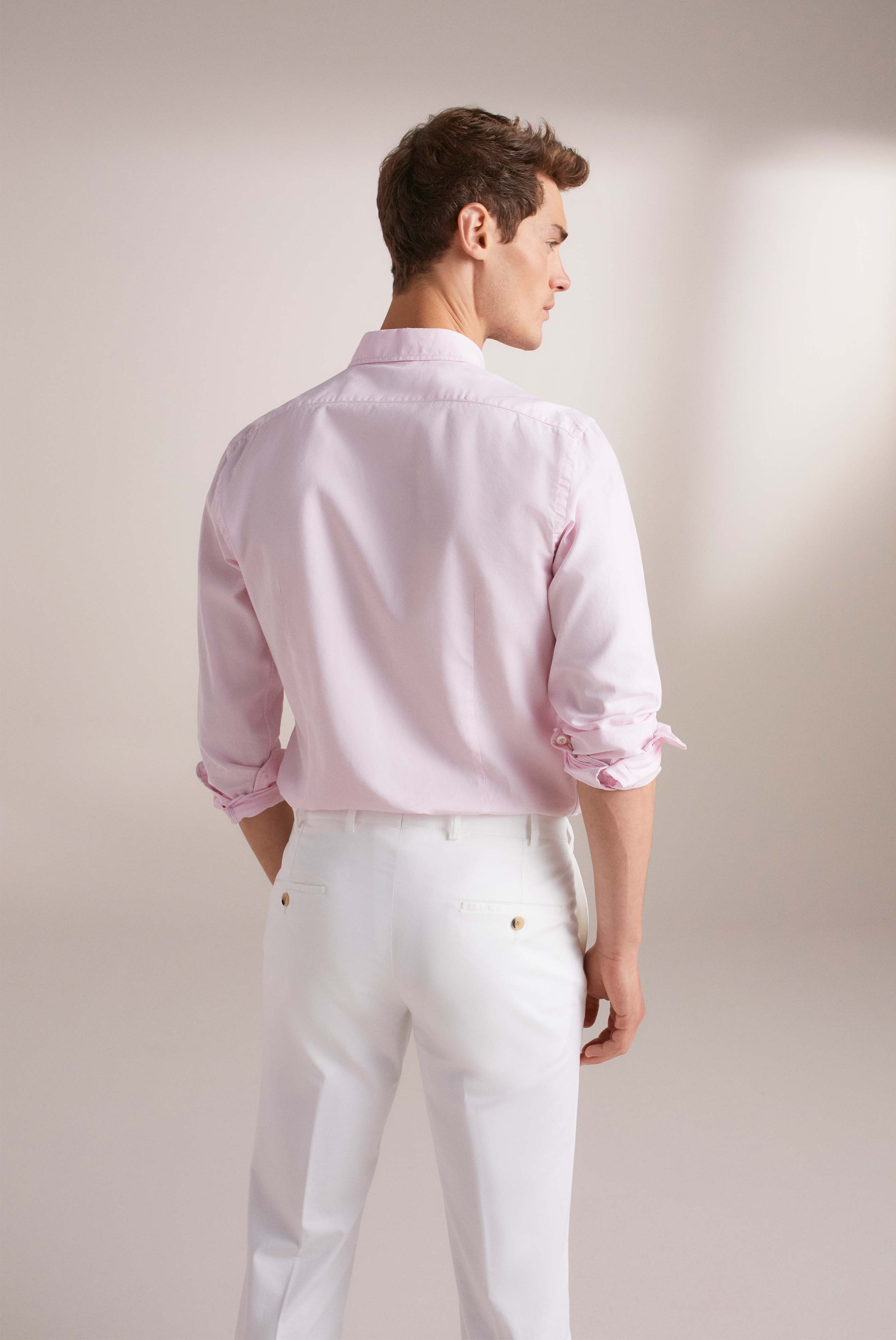 Van Laack-Langarm Button-Down-Hemd aus Baumwolle Tailor Fit-Hemden & Blusen-Black-Deal-Outlet-by-ARCHIVIST