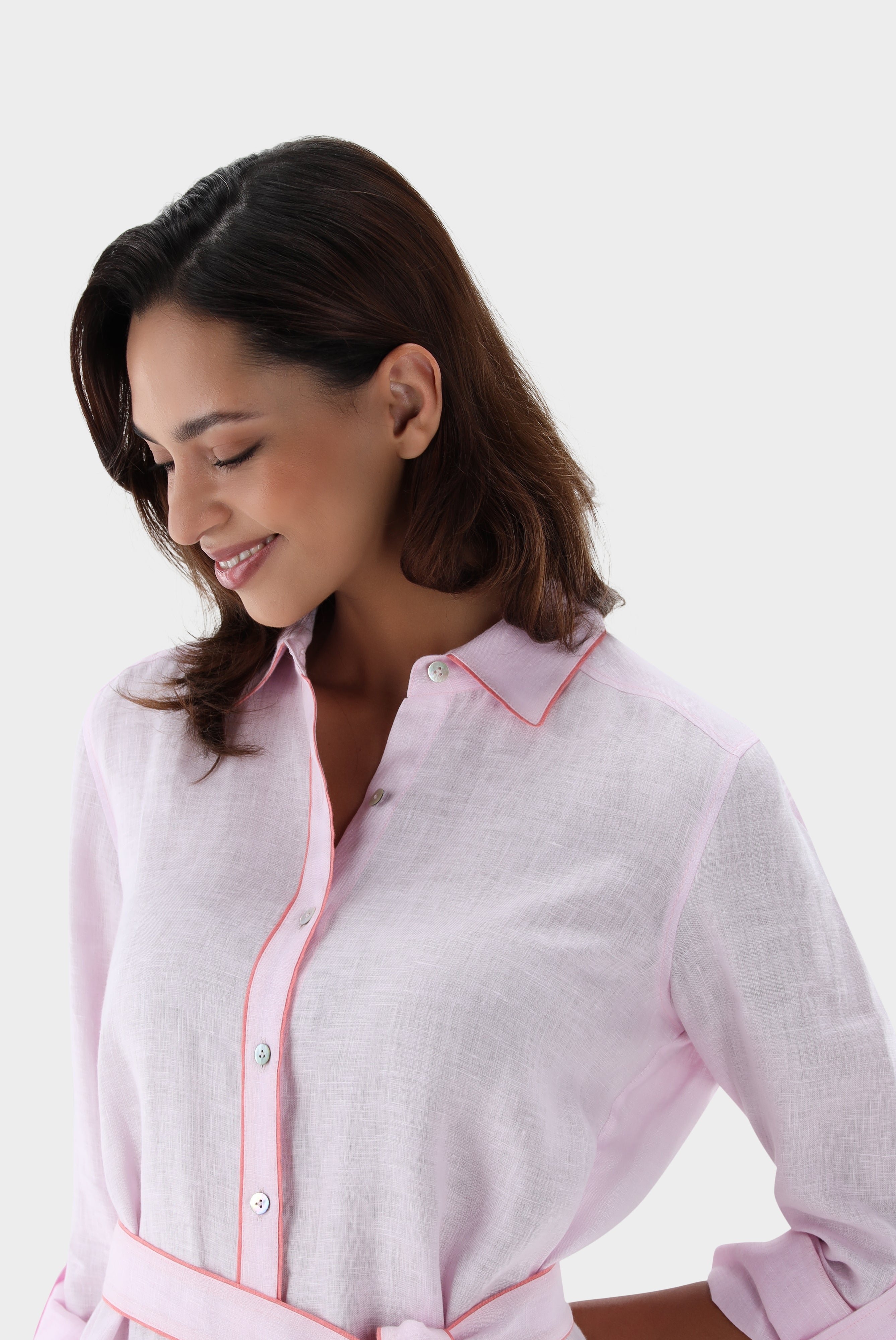 Van Laack-Hemdblusenkleid aus Leinen-Kleider & Röcke-Black-Deal-Outlet-by-ARCHIVIST