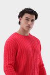 Van Laack-Zopfstrick Pullover mit Seide und Baumwolle-Strick & Pullover-Black-Deal-Outlet-by-ARCHIVIST