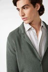 Van Laack-Blazer aus merzerisierter Baumwolle und Leinen Grün-Jacken & Mäntel-Black-Deal-Outlet-by-ARCHIVIST