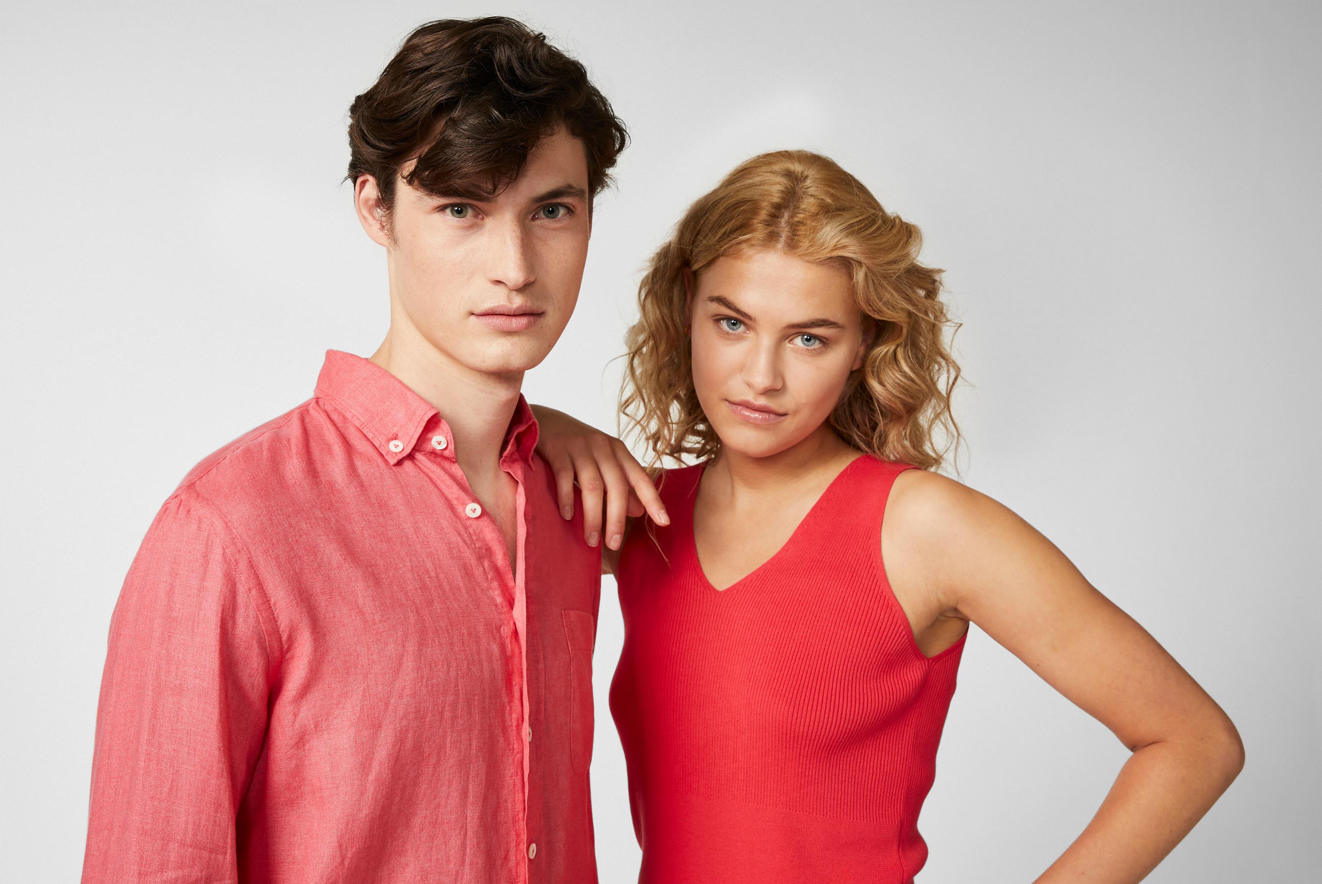 Van Laack-Hemd mit Mikro Print Slim Fit Rot-Hemden & Blusen-Black-Deal-Outlet-by-ARCHIVIST