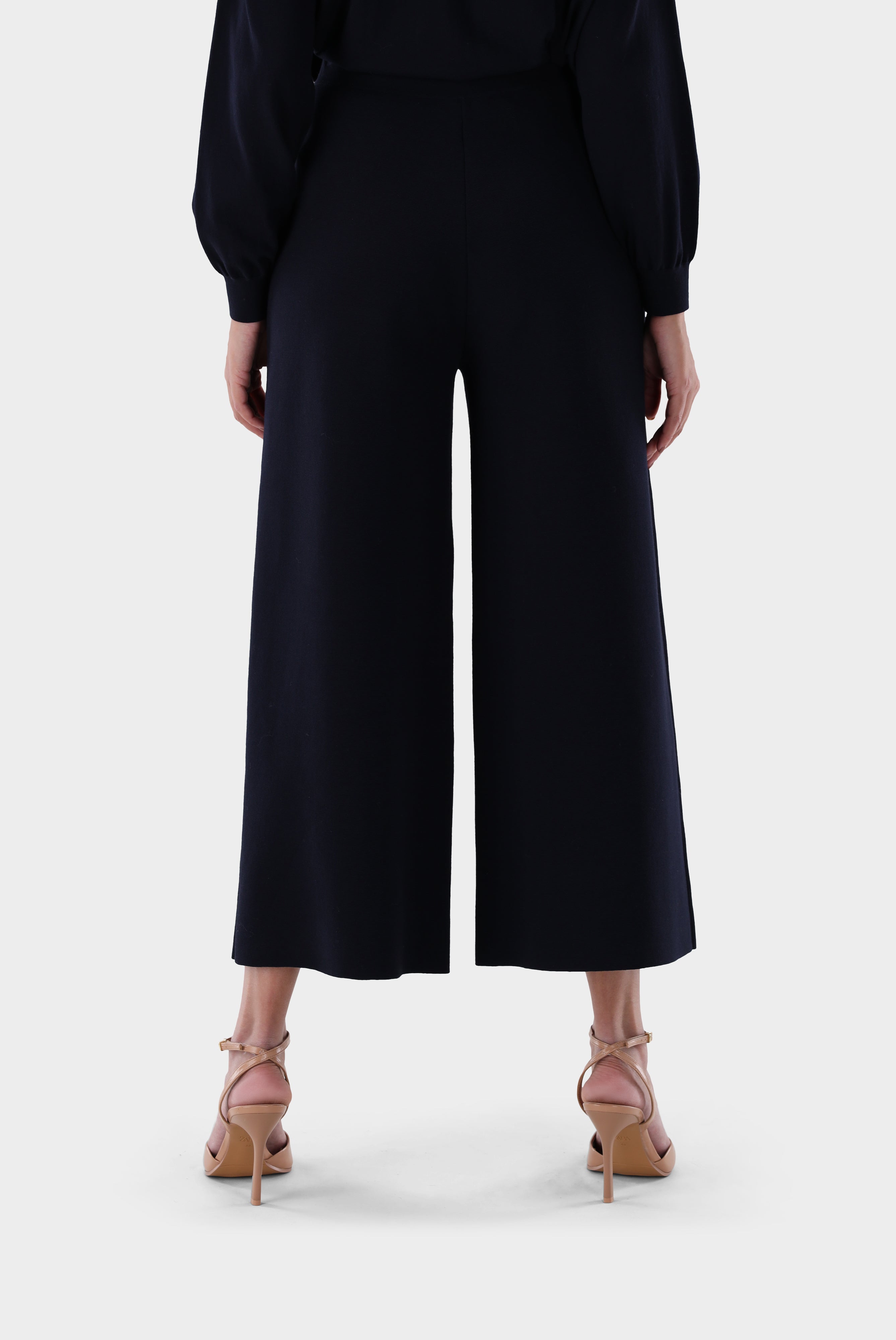 Van Laack-Strickhose mit ausgestelltem Bein-Hosen-Black-Deal-Outlet-by-ARCHIVIST