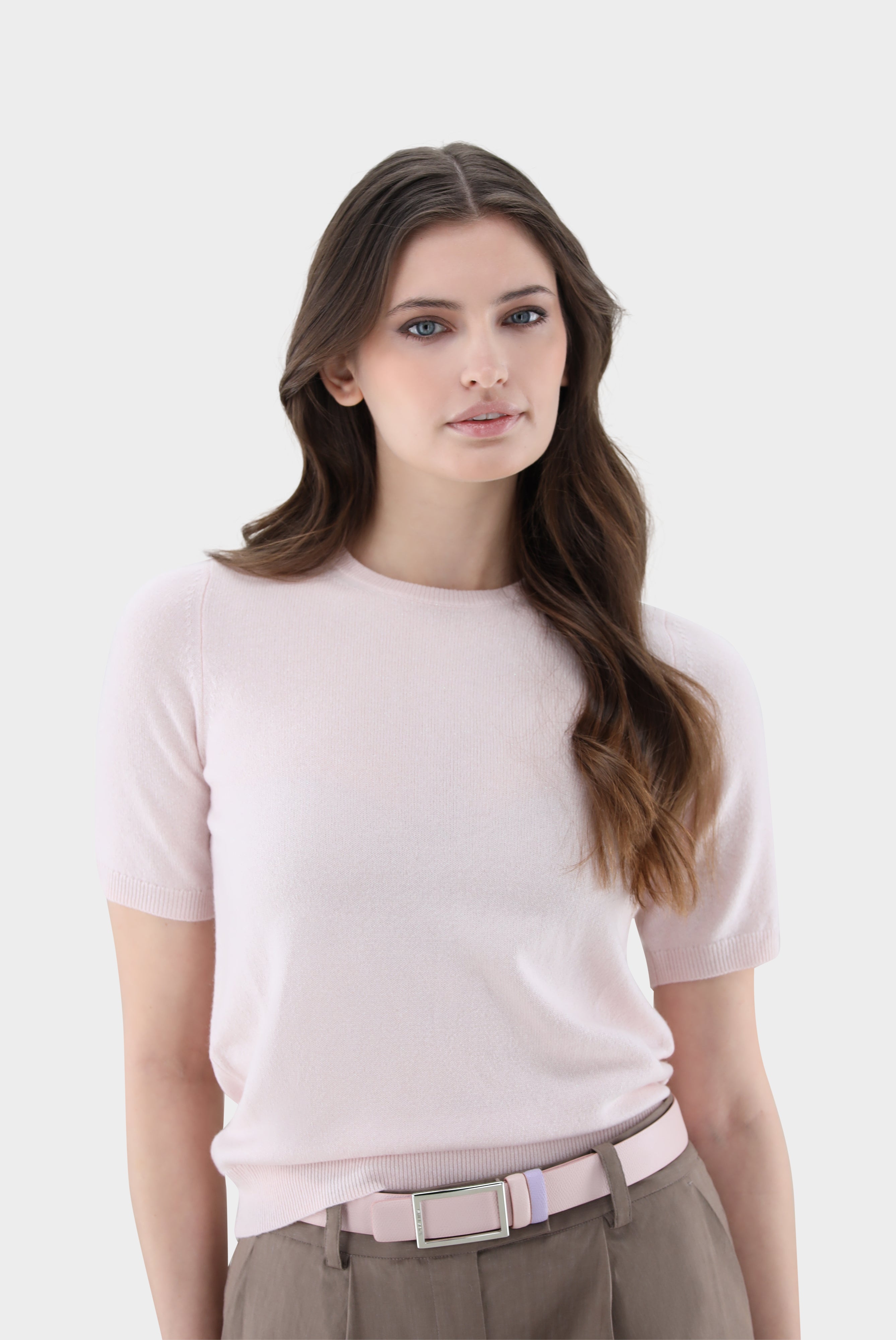 Van Laack-Kaschmir Strick T-Shirt-Shirts-Black-Deal-Outlet-by-ARCHIVIST