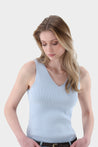 Van Laack-Tanktop aus Rippstrick-Strick & Pullover-Black-Deal-Outlet-by-ARCHIVIST