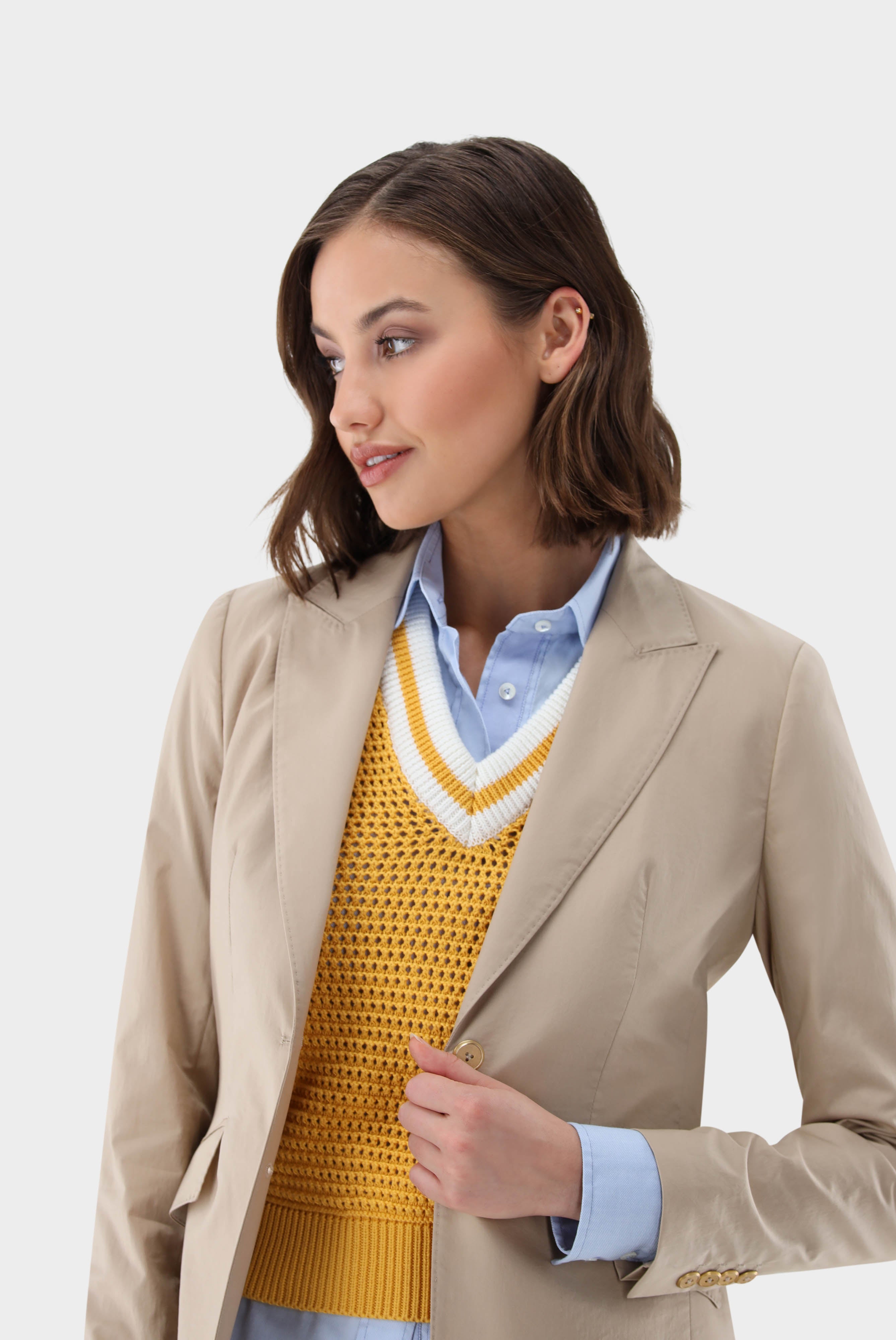 Taillierter Blazer mit Stretch